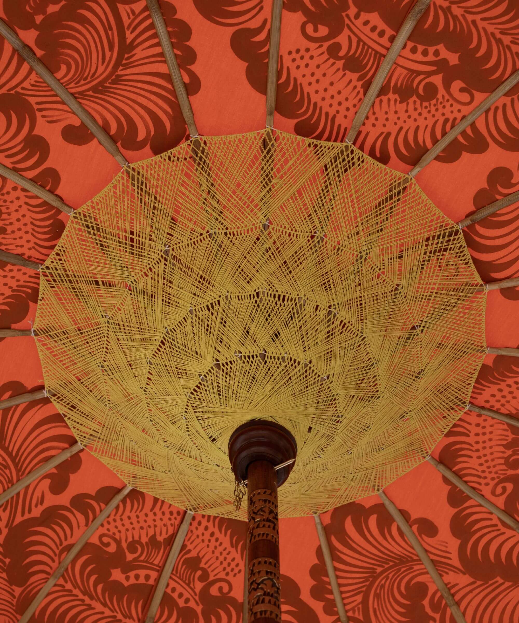 East London Parasol Company Ltd - Archer Round Bamboo Parasol