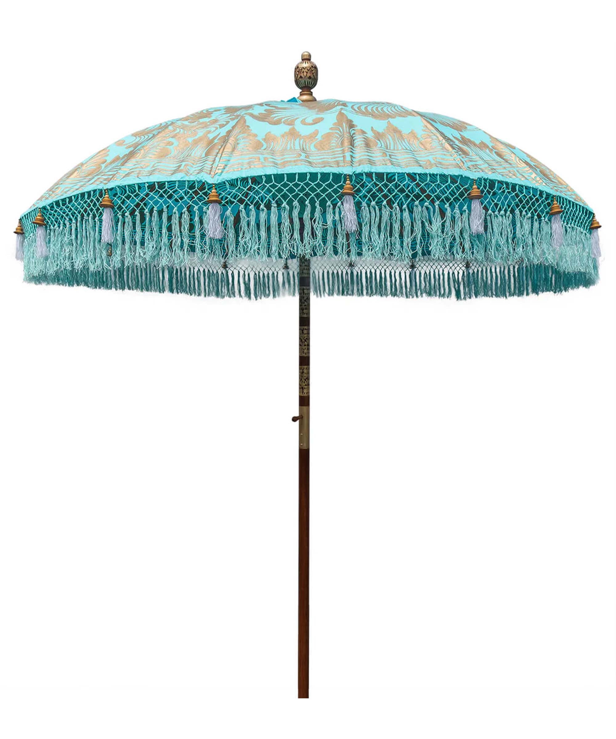 East London Parasol Company Ltd - Bette Round Bamboo Parasol (Only 2 left)