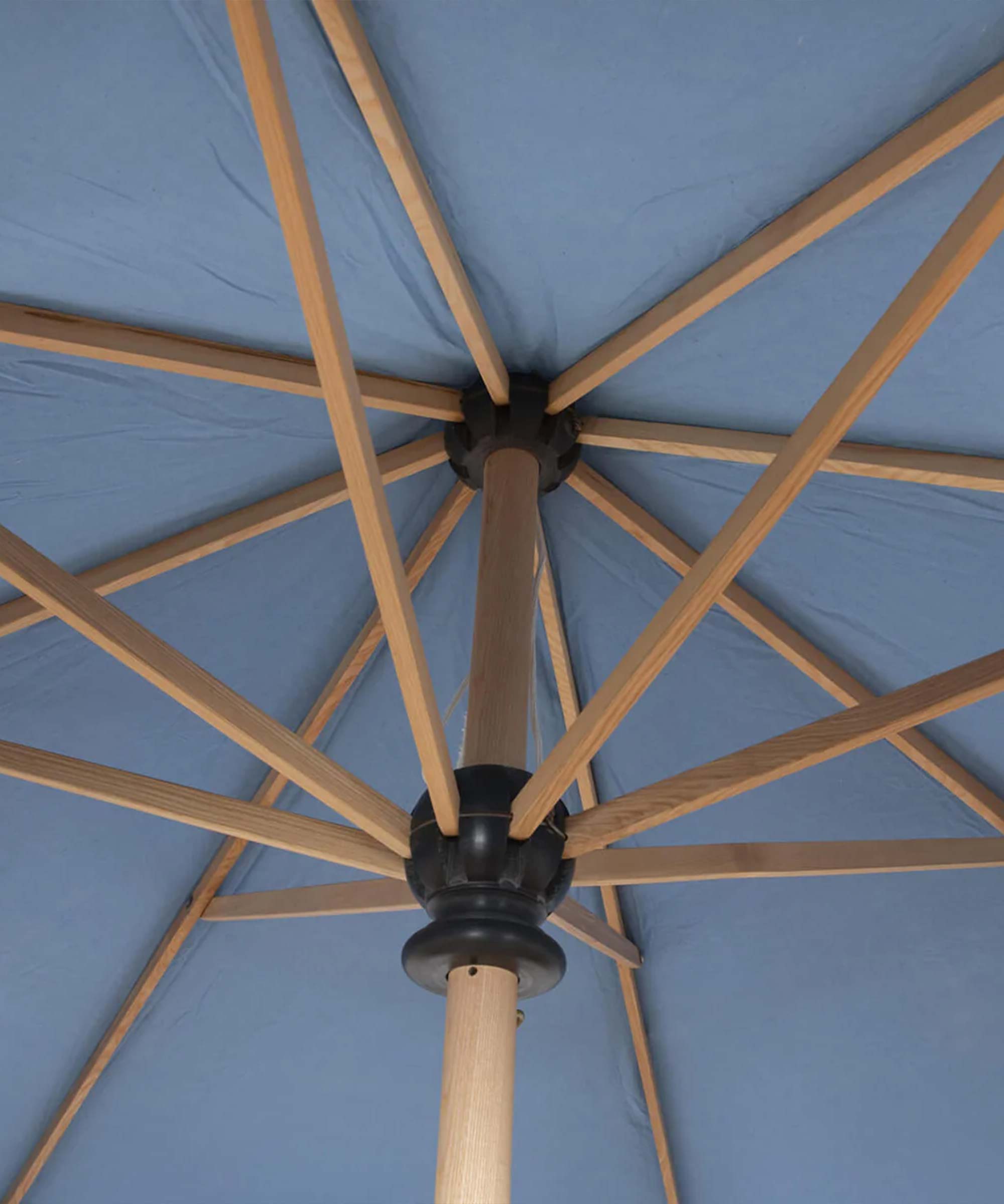 Blue Aretha Octagonal Parasol