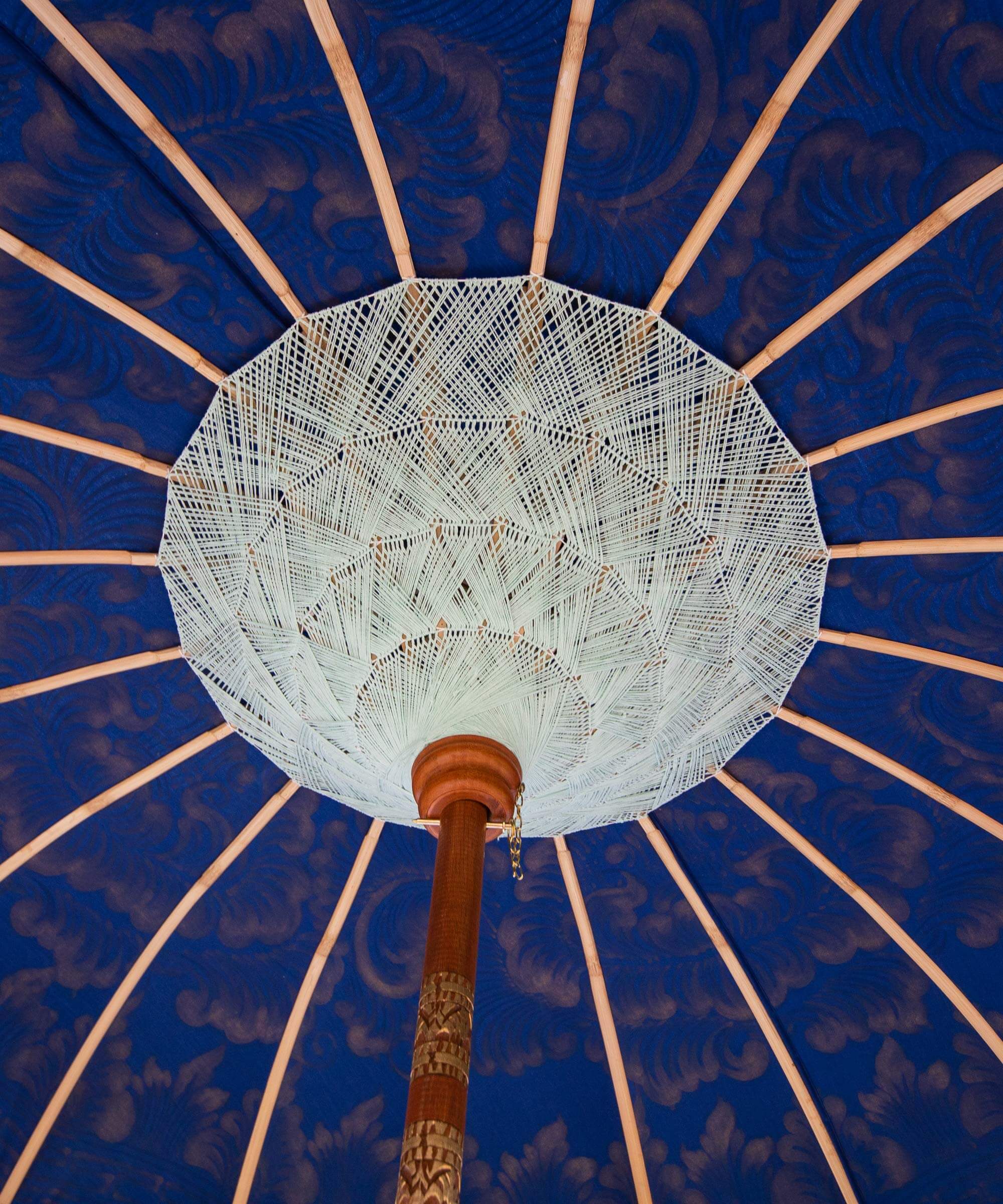 East London Parasol Company Ltd - Cosima Round Bamboo Parasol