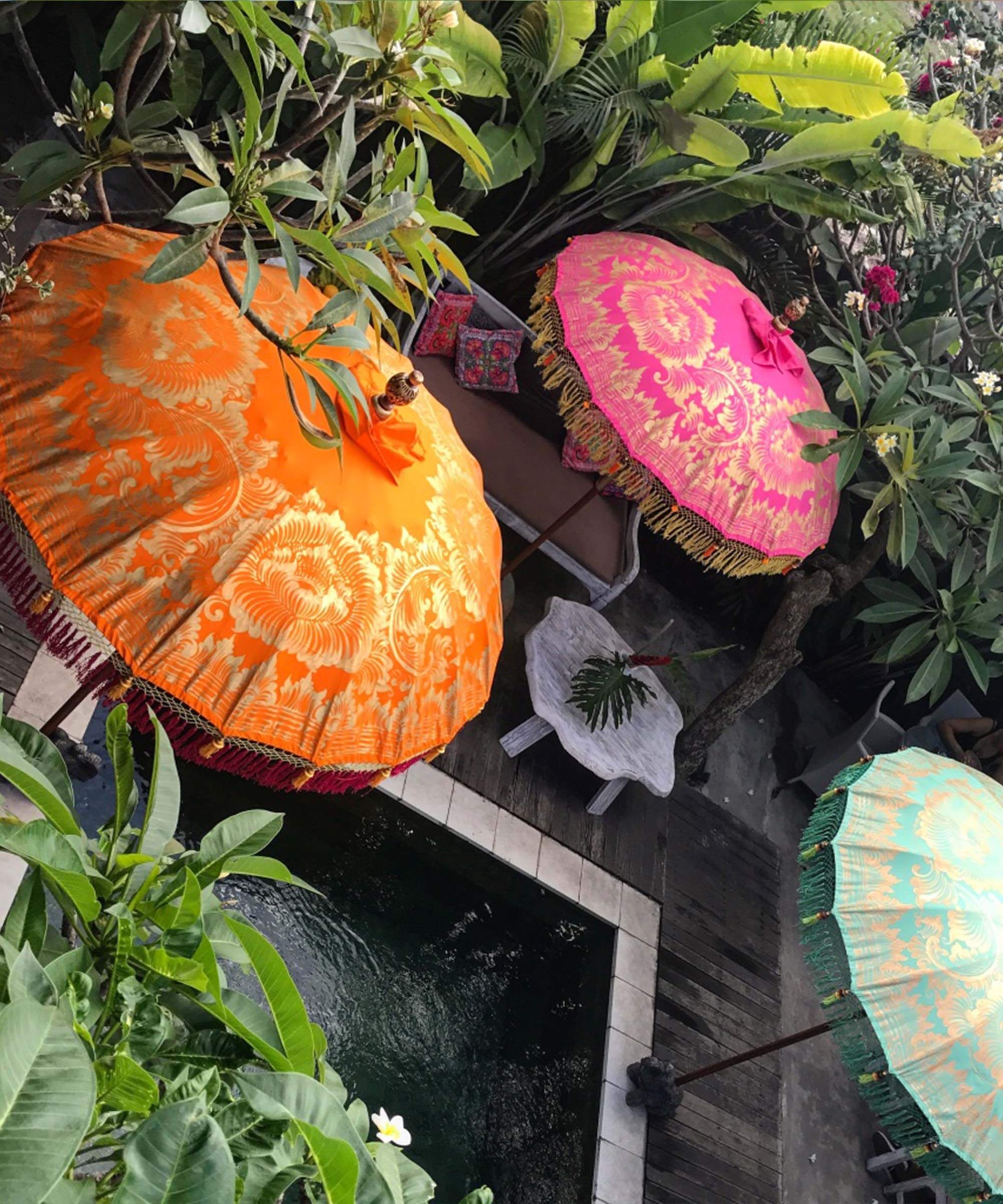 East London Parasol Company Ltd - Etta Round Bamboo Parasol