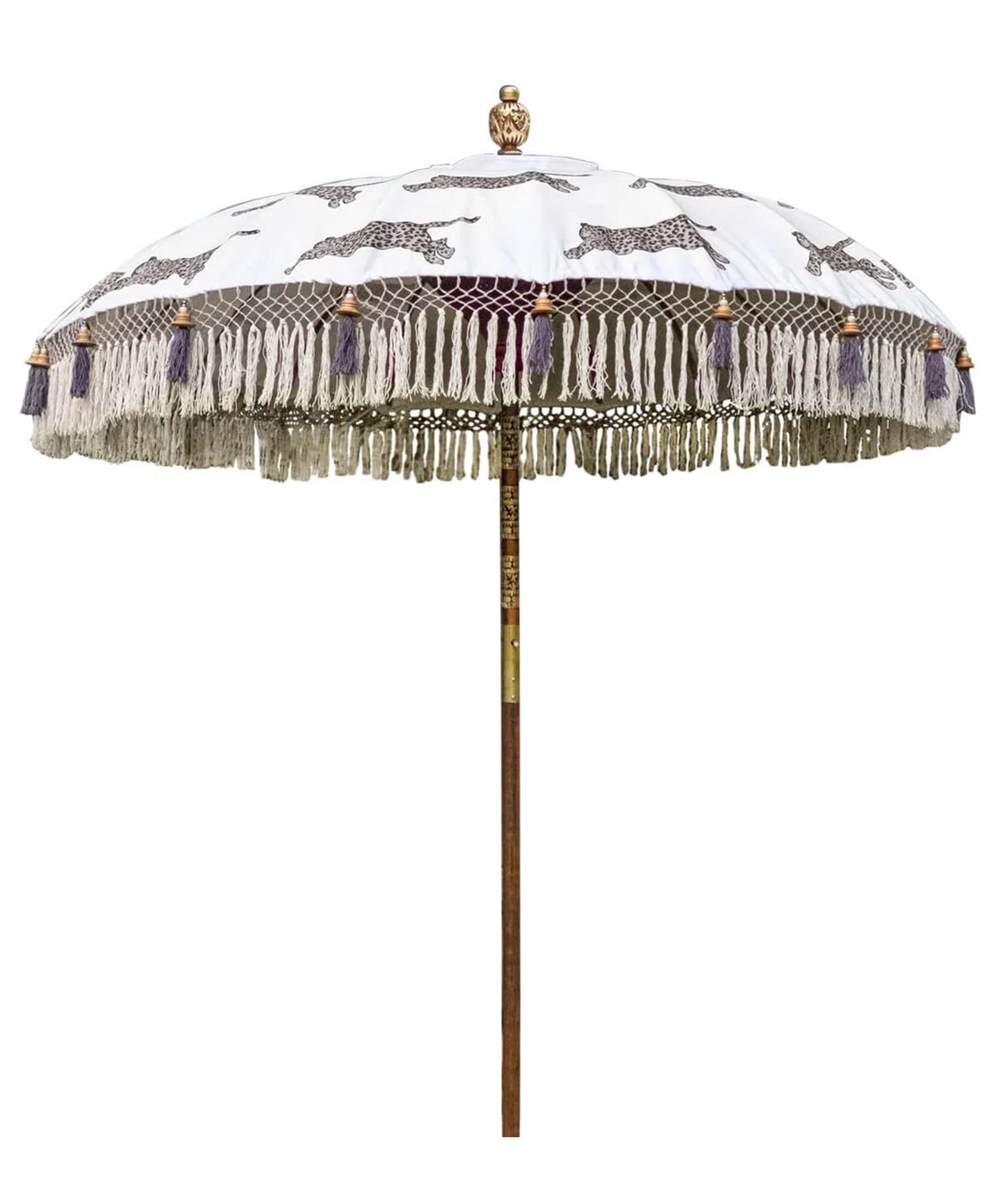 East London Parasol Company Ltd - Gloria Round Bamboo Parasol (Only 3 left)