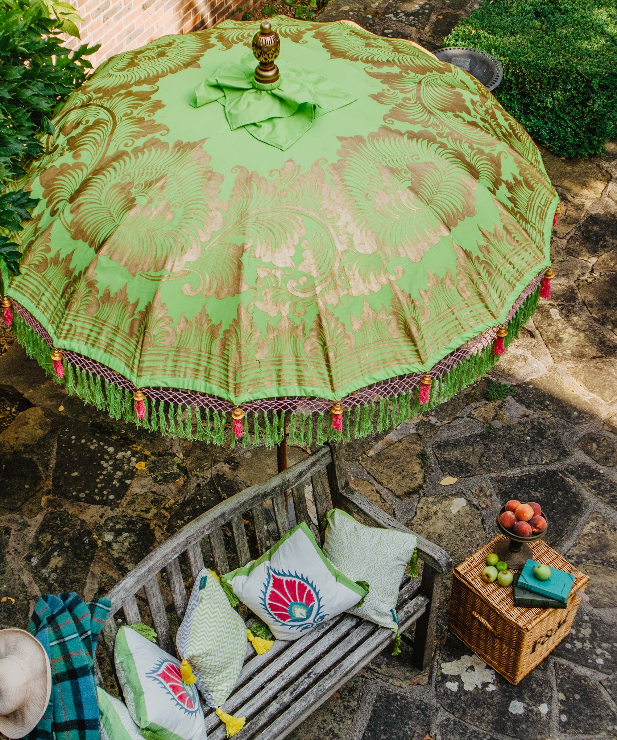 East London Parasol Company Ltd - Jane Round Bamboo Parasol