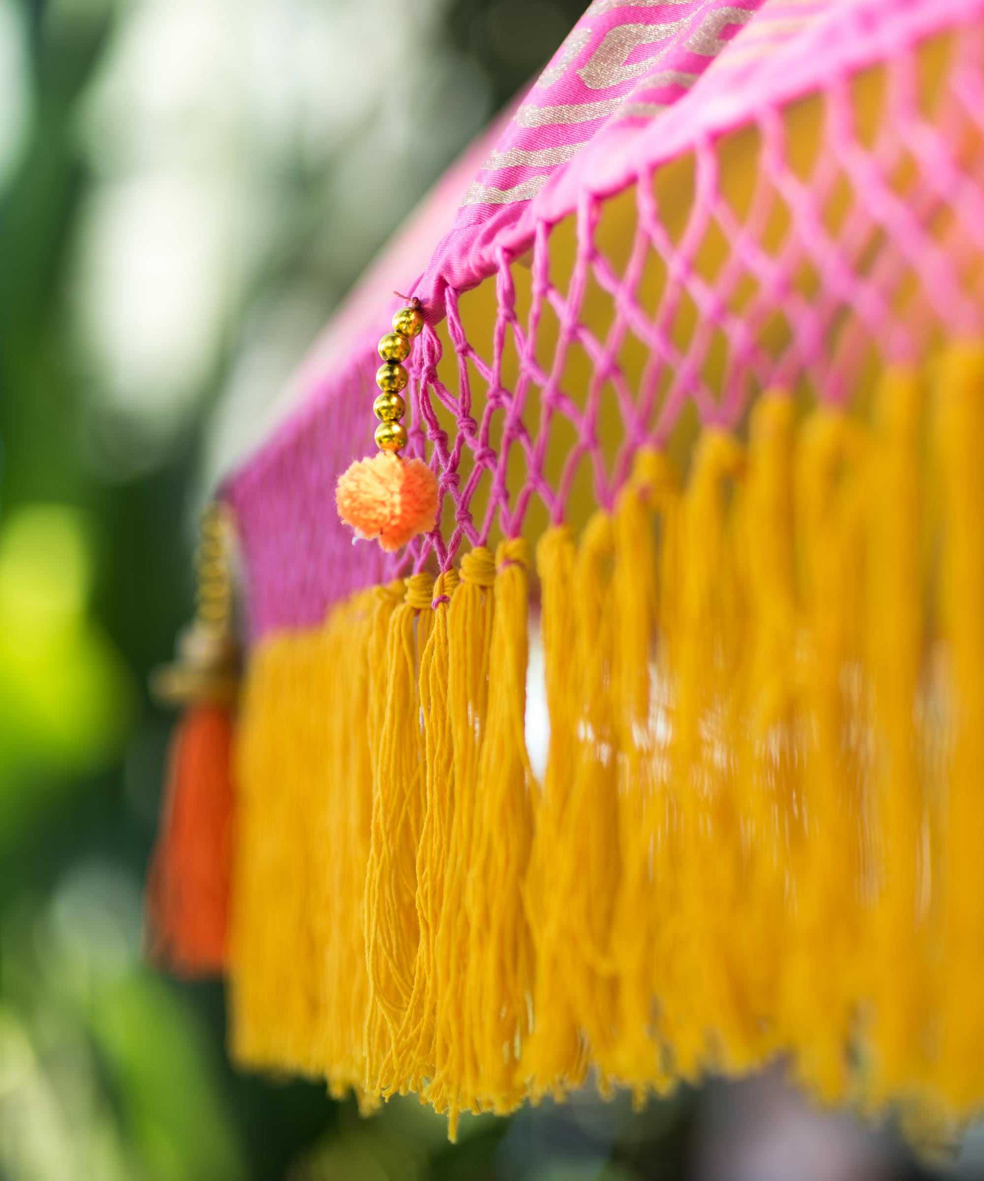 East London Parasol Company Ltd - Whitney Round Bamboo Parasol- reduced