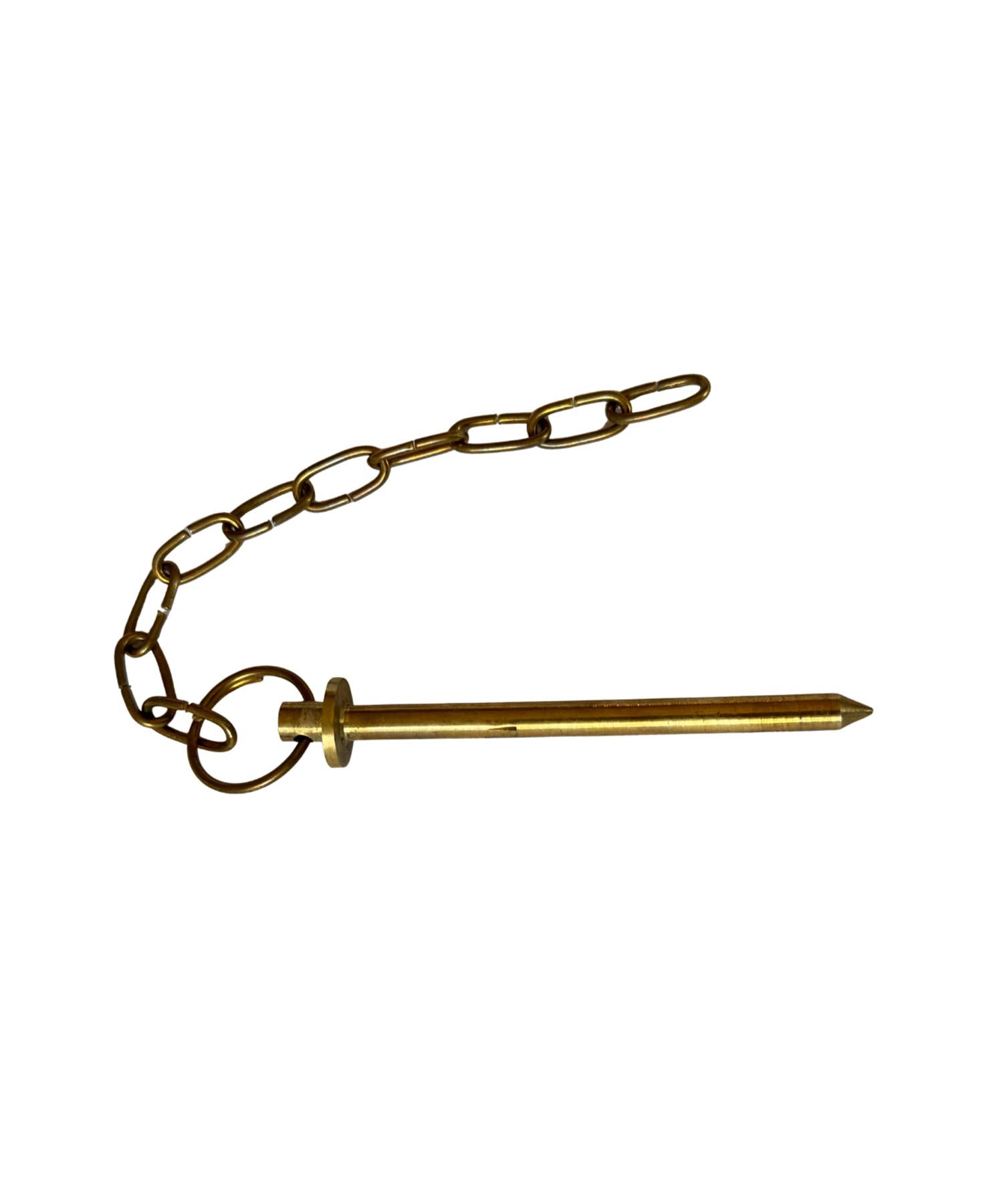 East London Parasol Company Ltd - Replacement Brass Peg and Chain (Round Bamboo Parasol)