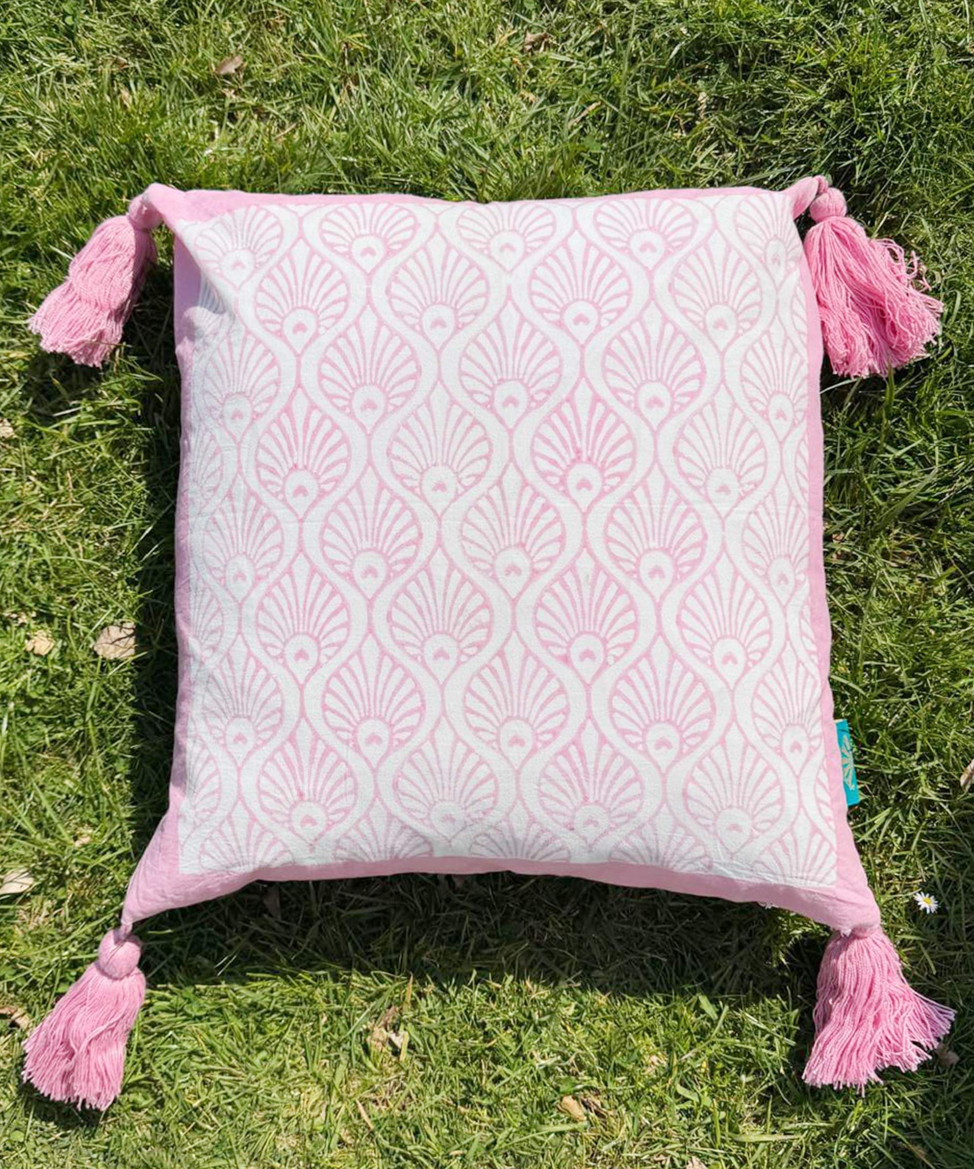 East London Parasol Company Ltd - Rose Suzani Cushion