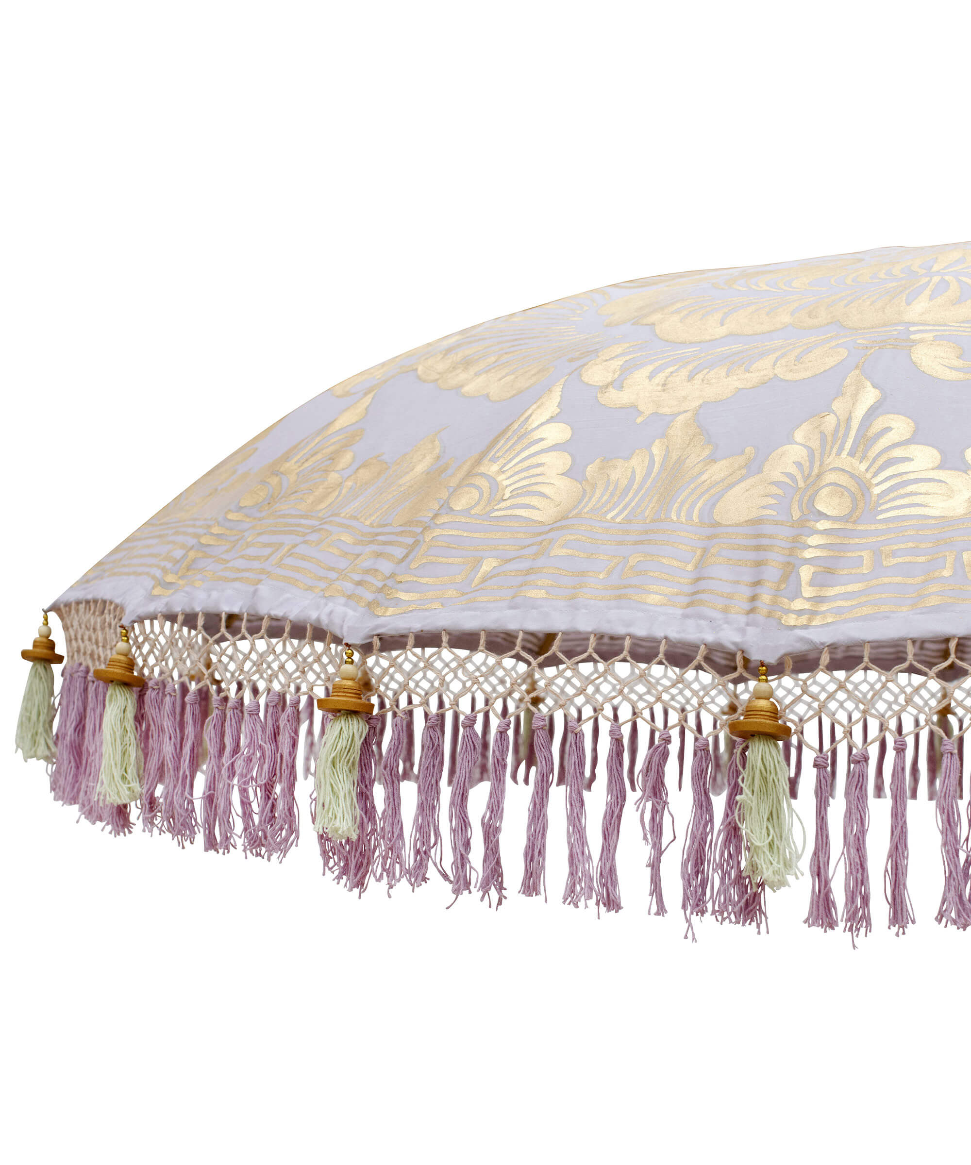 East London Parasol Company Ltd - Viola Round Bamboo Parasol