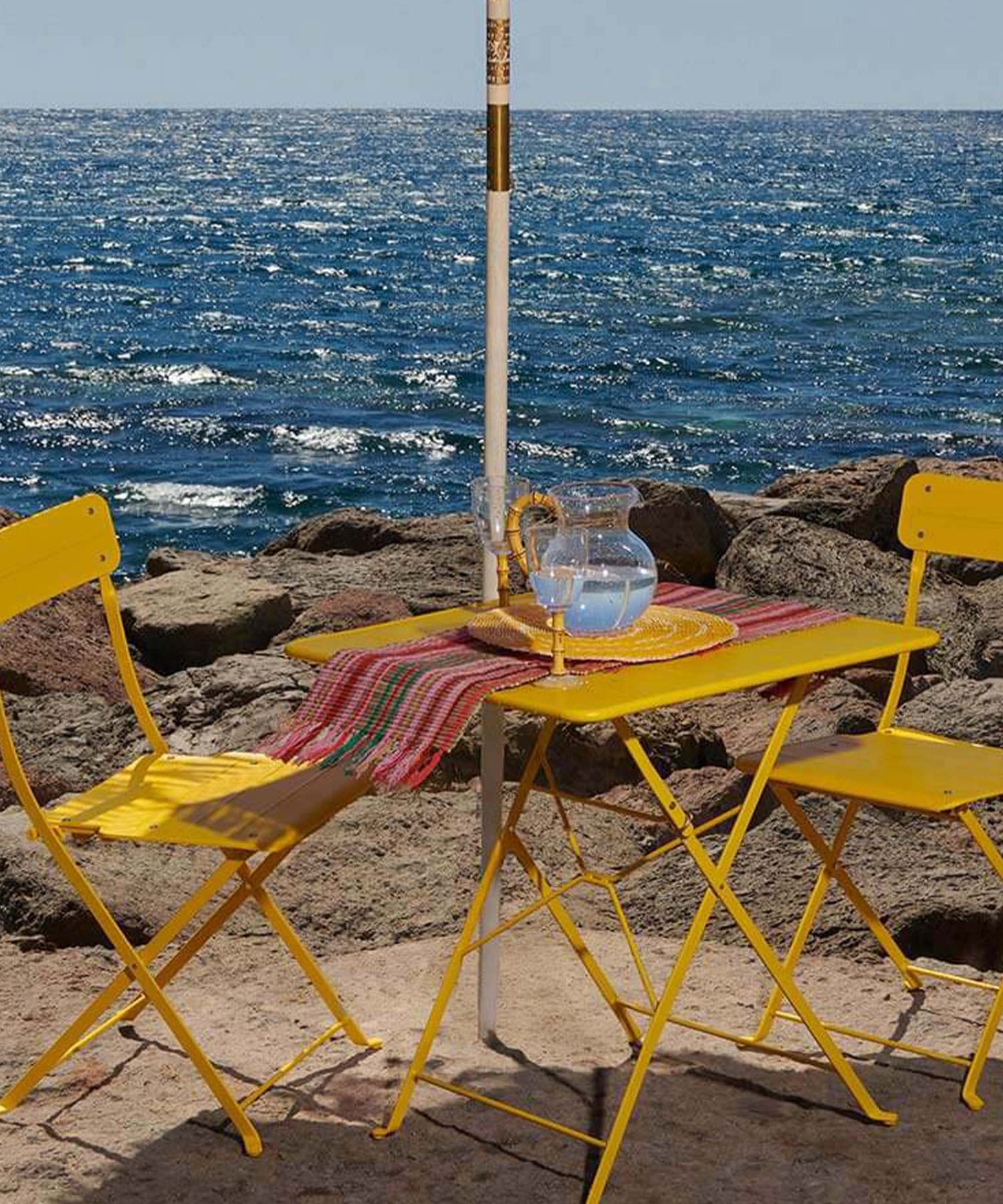 East London Parasol Company Ltd - Replacement bottom pole (Round Bamboo Parasol)