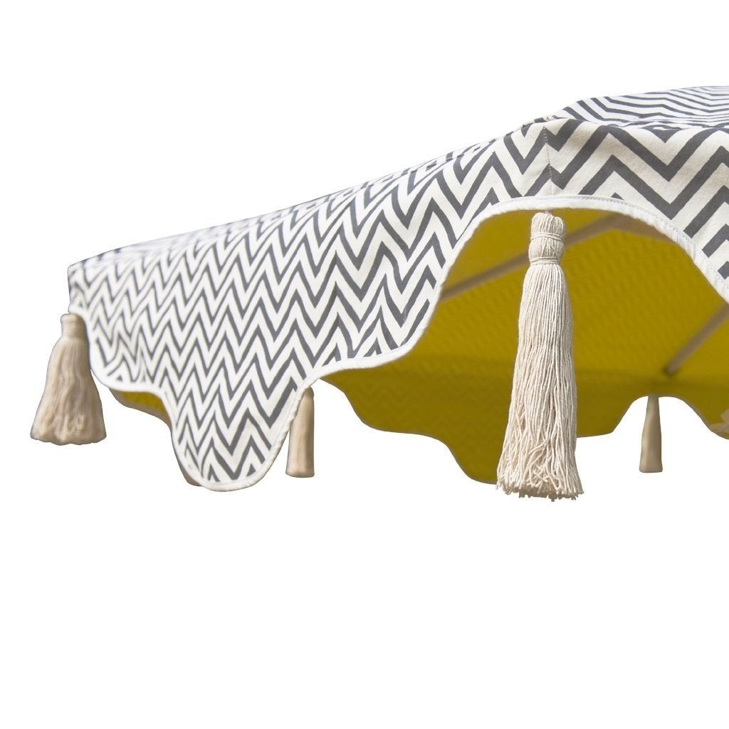 East London Parasol Company Ltd - Grey Aretha Octagonal Canopy (2 Metre) - 1 left