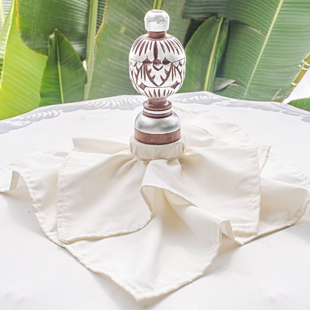 East London Parasol Company Ltd - Cher Round Bamboo Parasol- damaged- 1 left