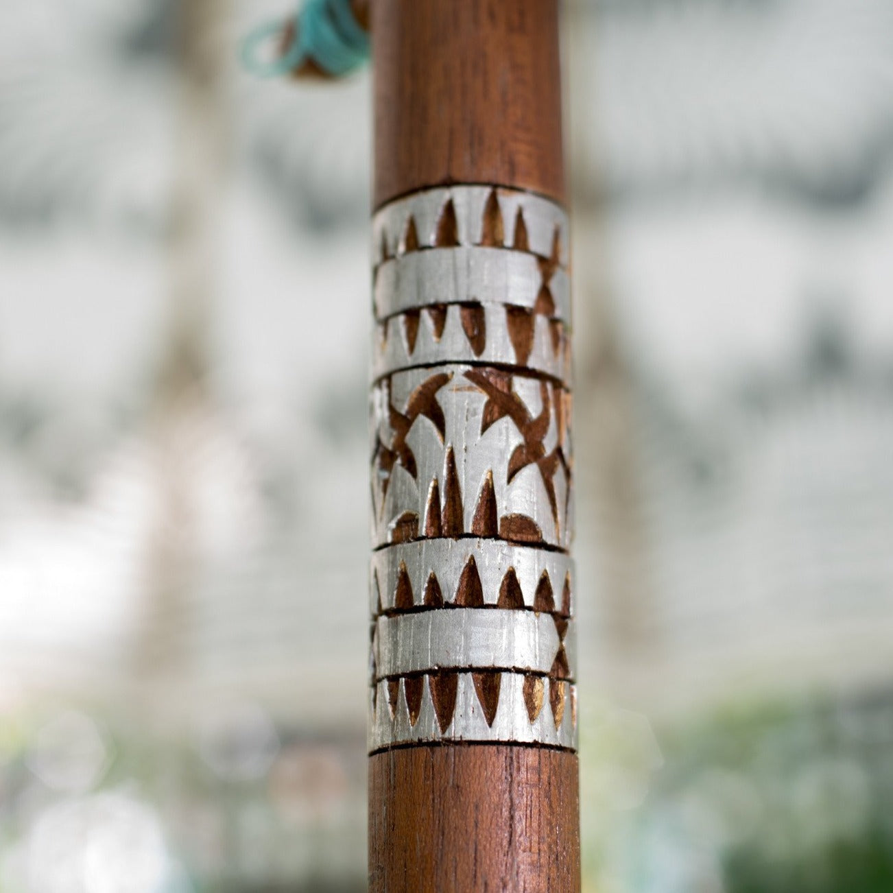 East London Parasol Company Ltd - Cher Round Bamboo Parasol- damaged- 1 left