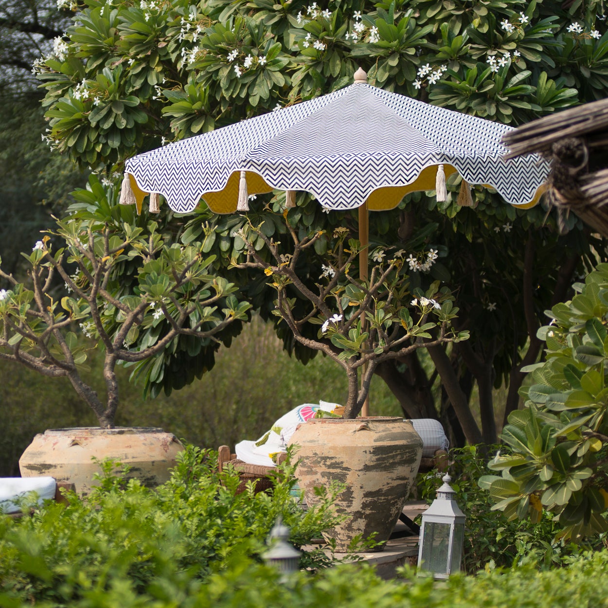 East London Parasol Company Ltd - Grey Aretha Octagonal Canopy (2 Metre) - 1 left