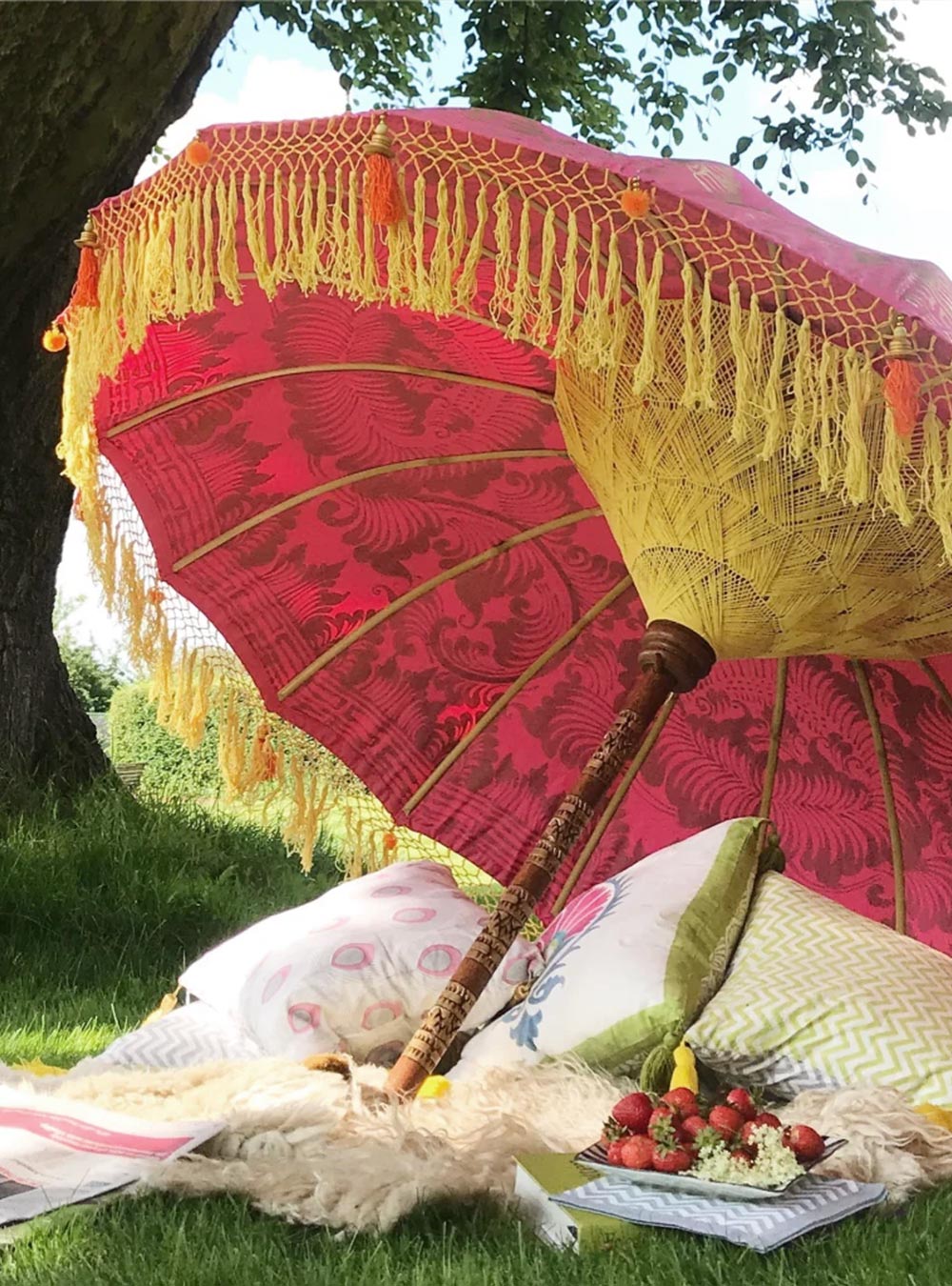 Ideas on how to style your parasol