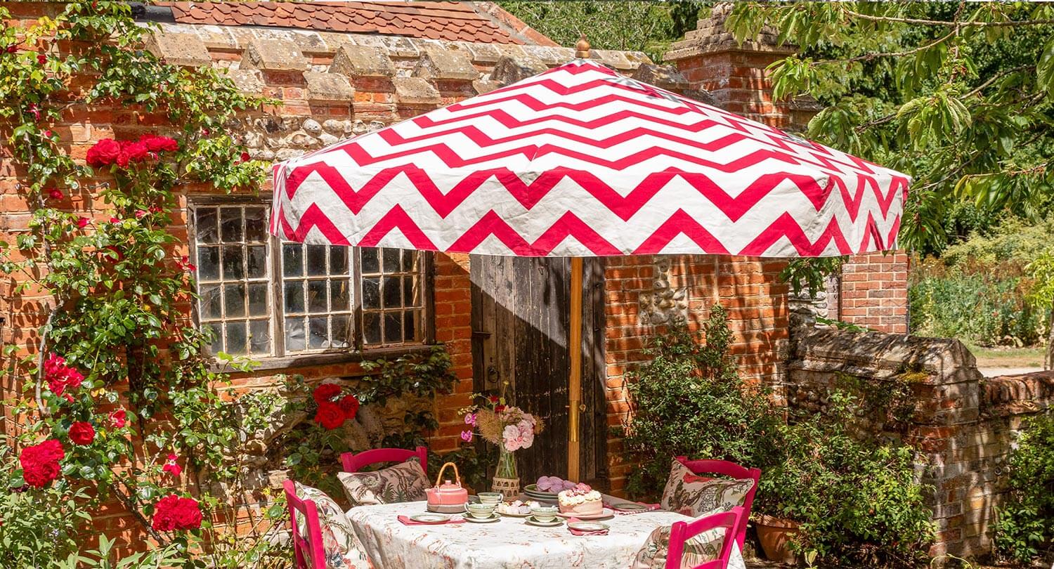 Red Parasols