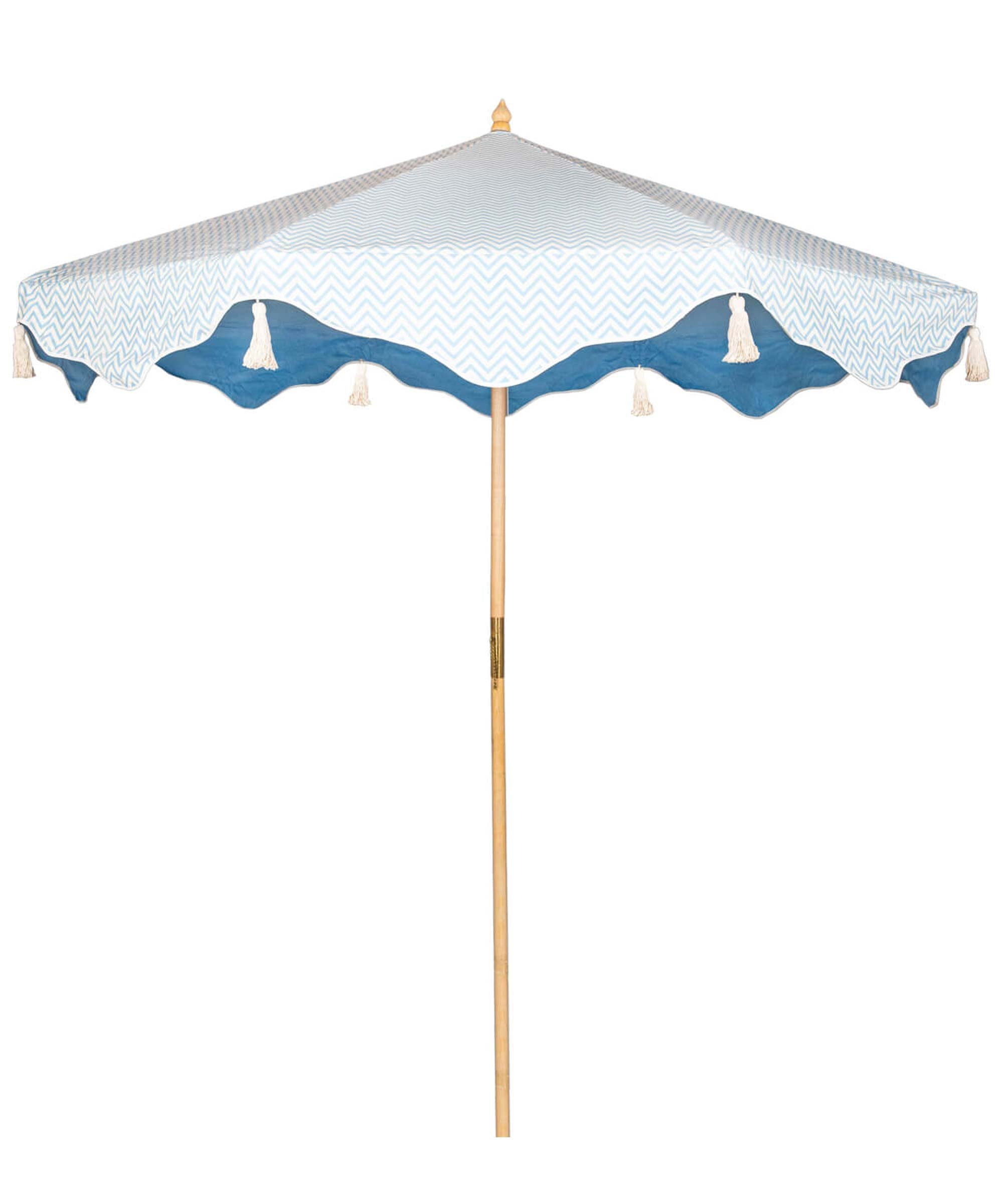 Blue Aretha Octagonal Parasol