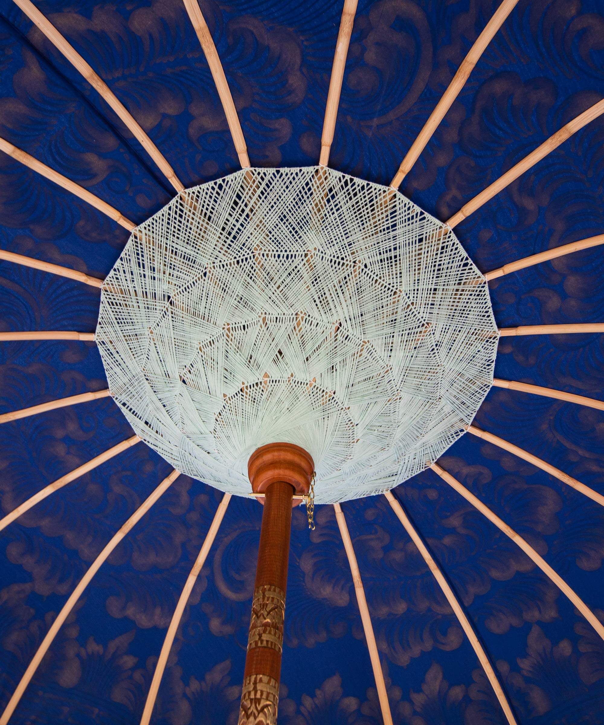 Cosima Round Bamboo Parasol