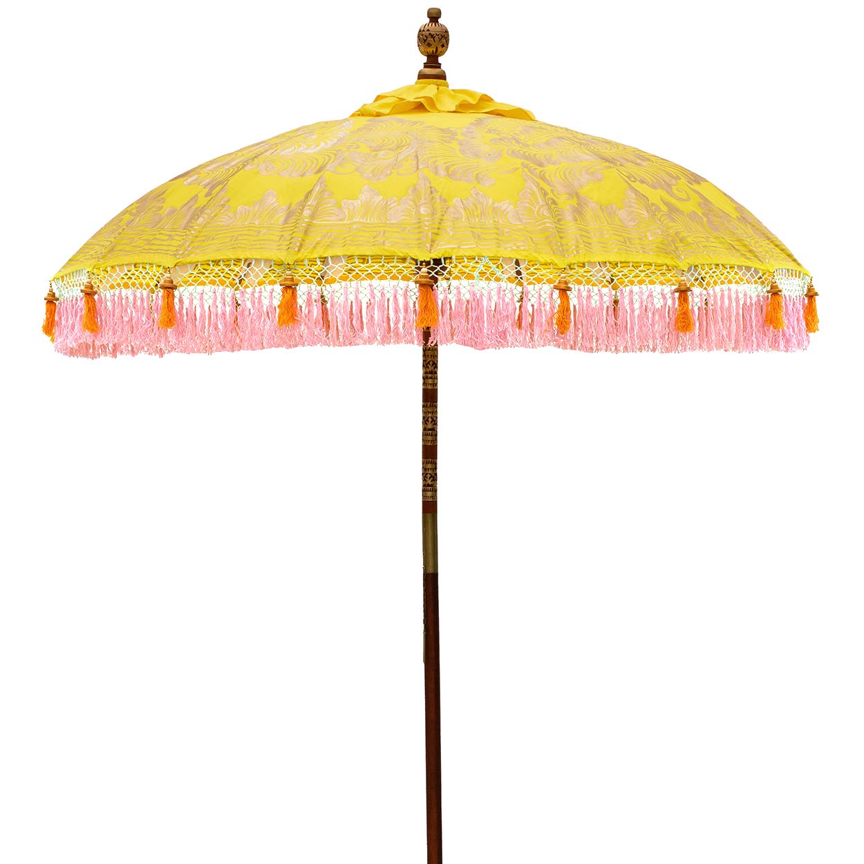 Dalya Round Bamboo Parasol