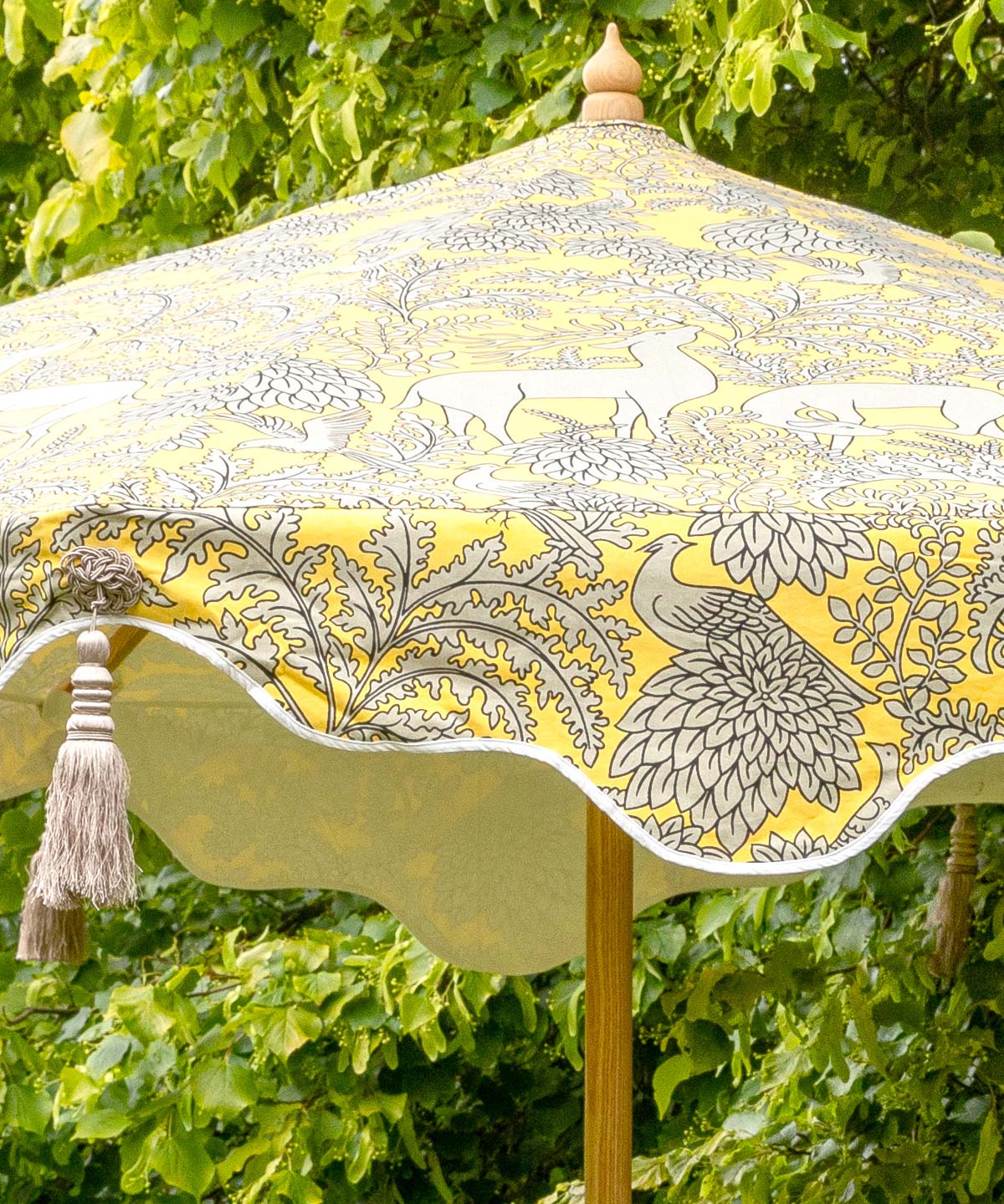 East London Parasol Company Ltd - Elizabeth Citrine Octagonal Parasol - ELPC x Warner House
