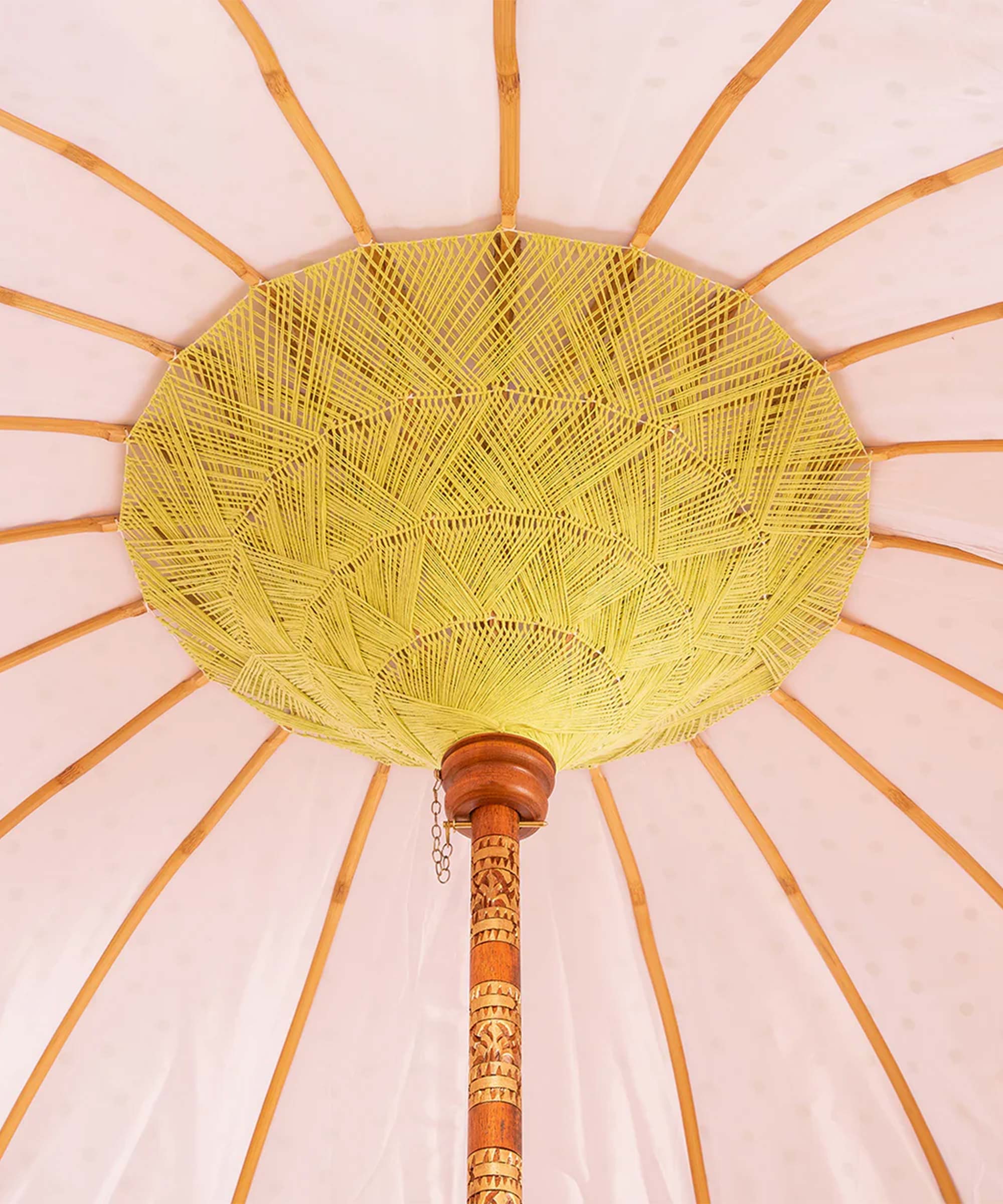 Grace Round Bamboo Parasol