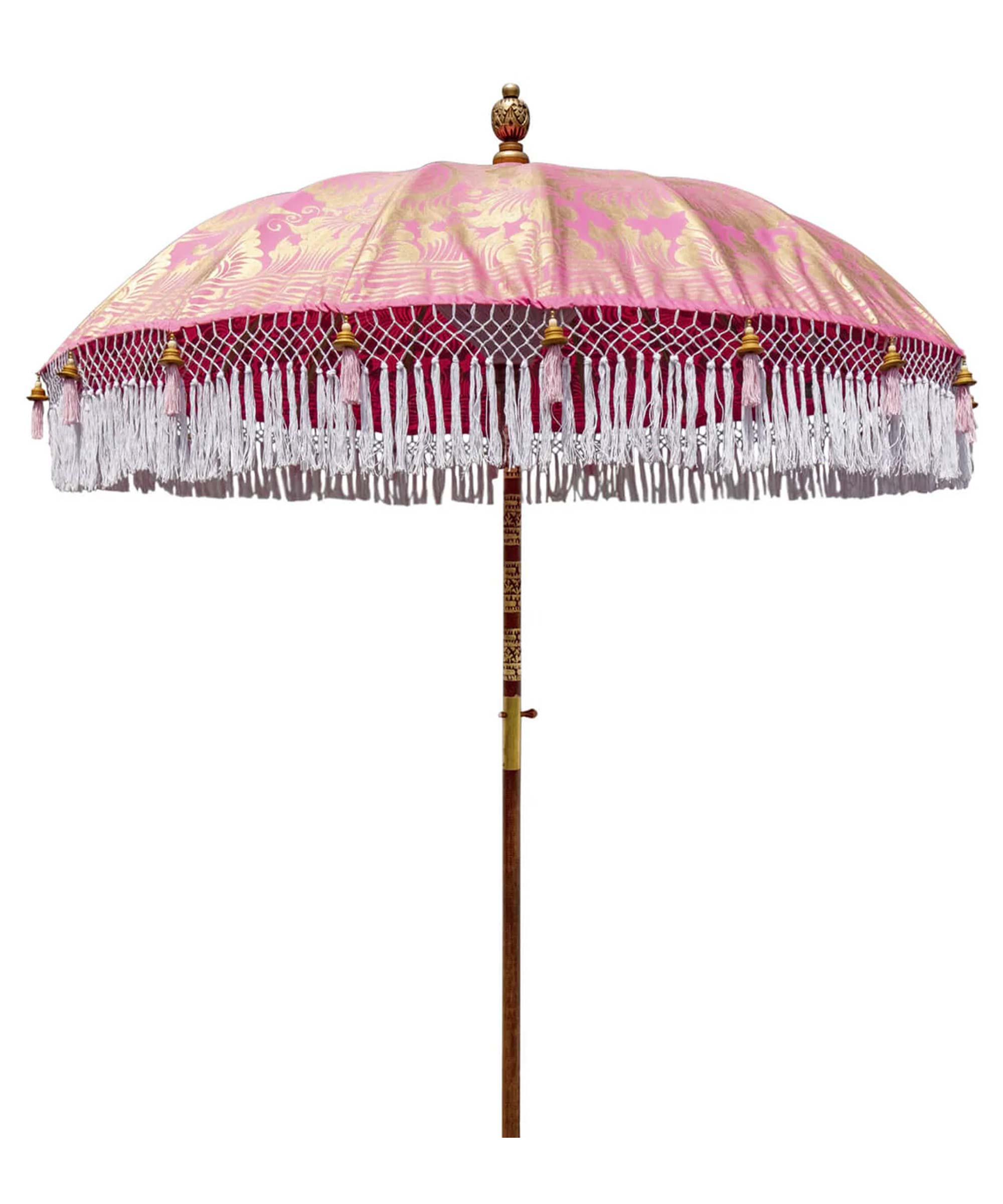 Heidi Round Bamboo Parasol