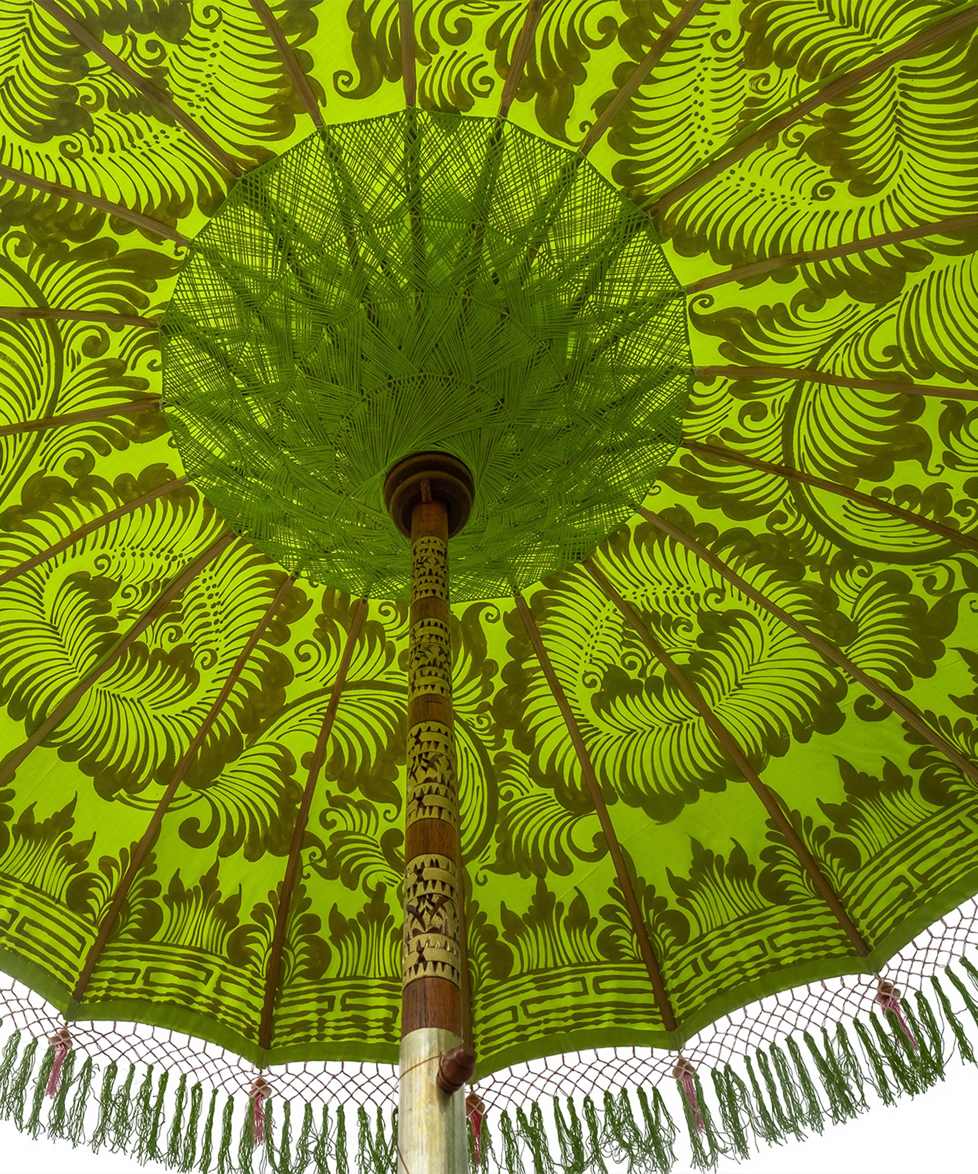 Jane Round Bamboo Parasol