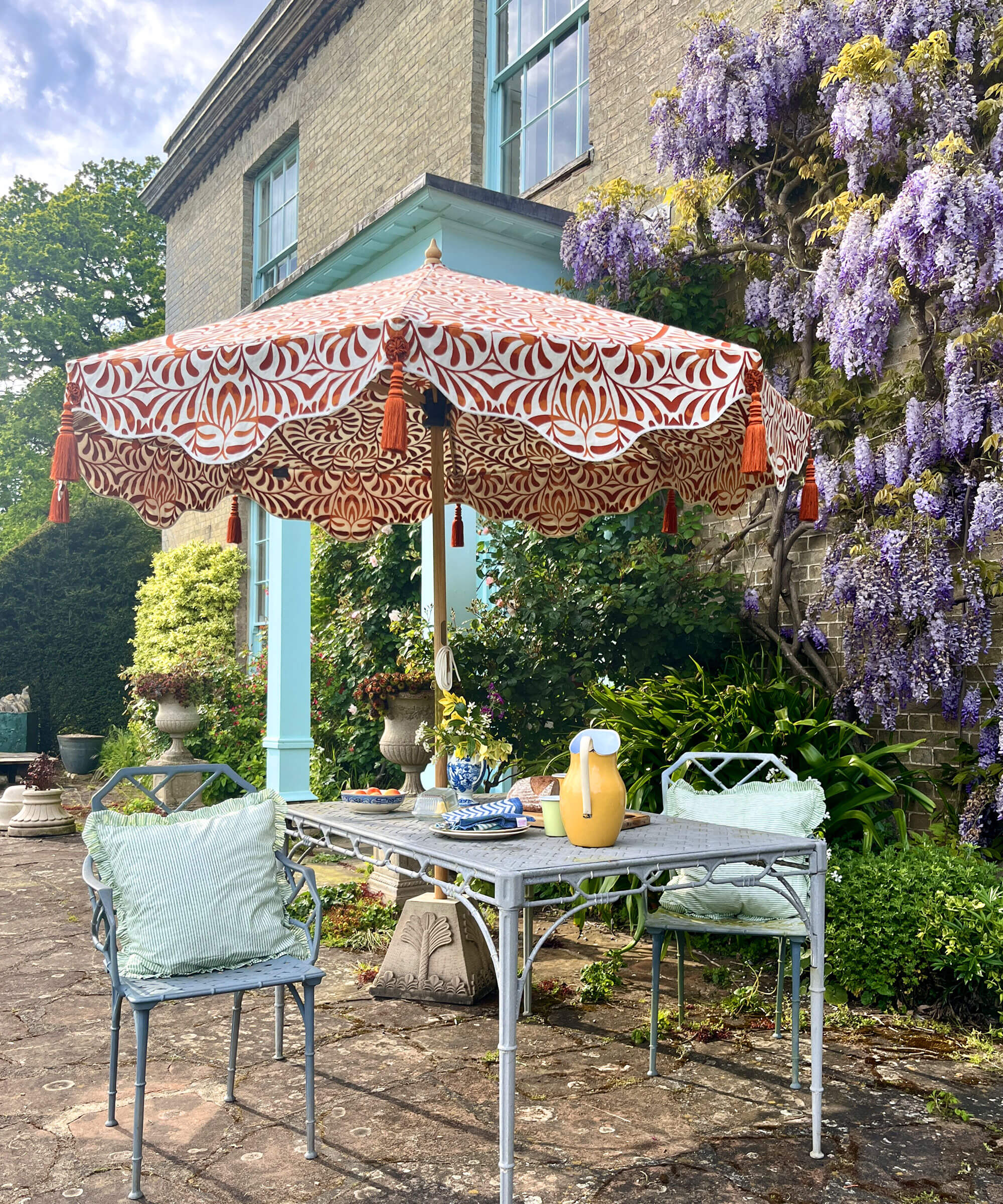 Lexham Terracotta Octagonal Parasol