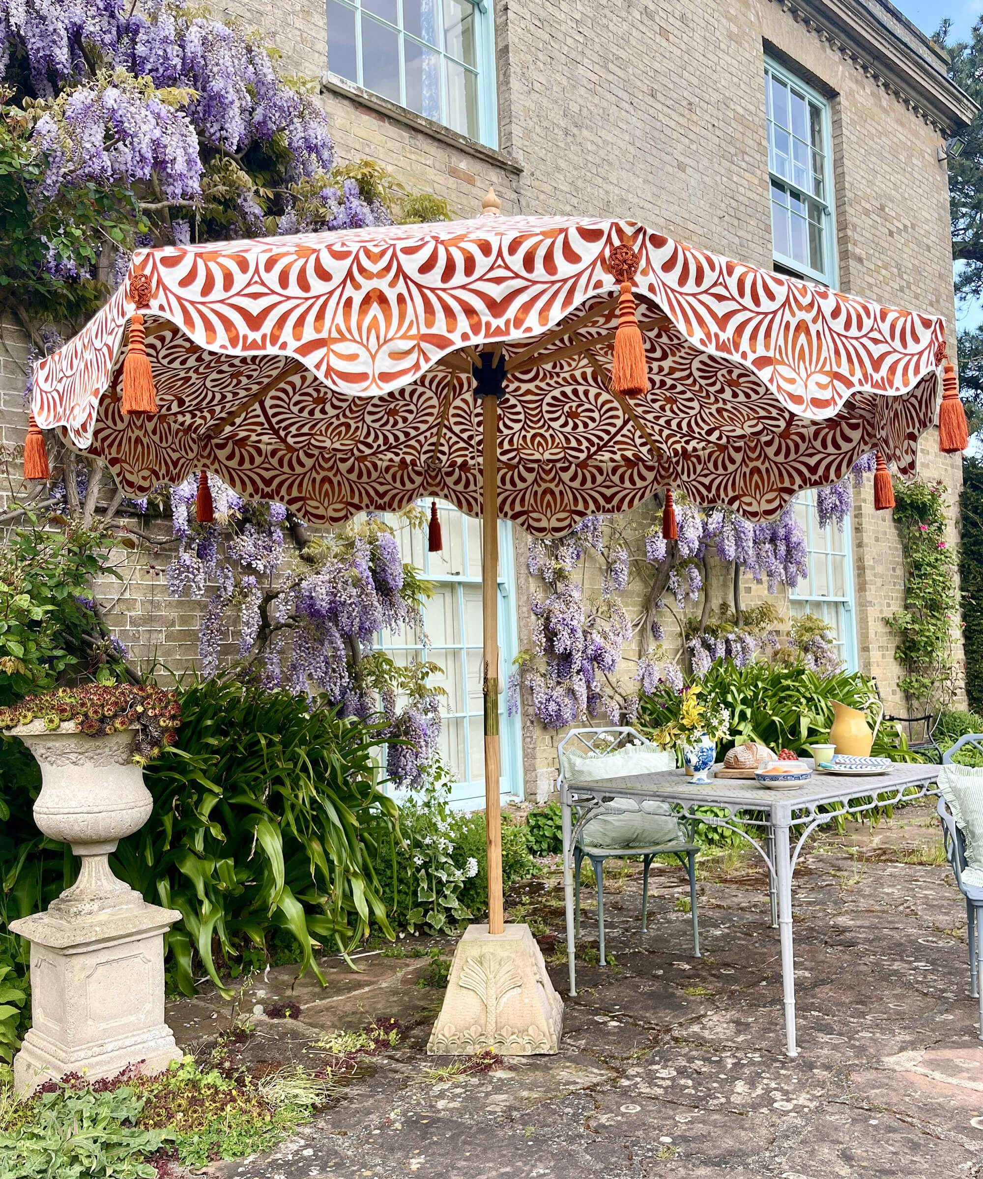 Lexham Terracotta Octagonal Parasol