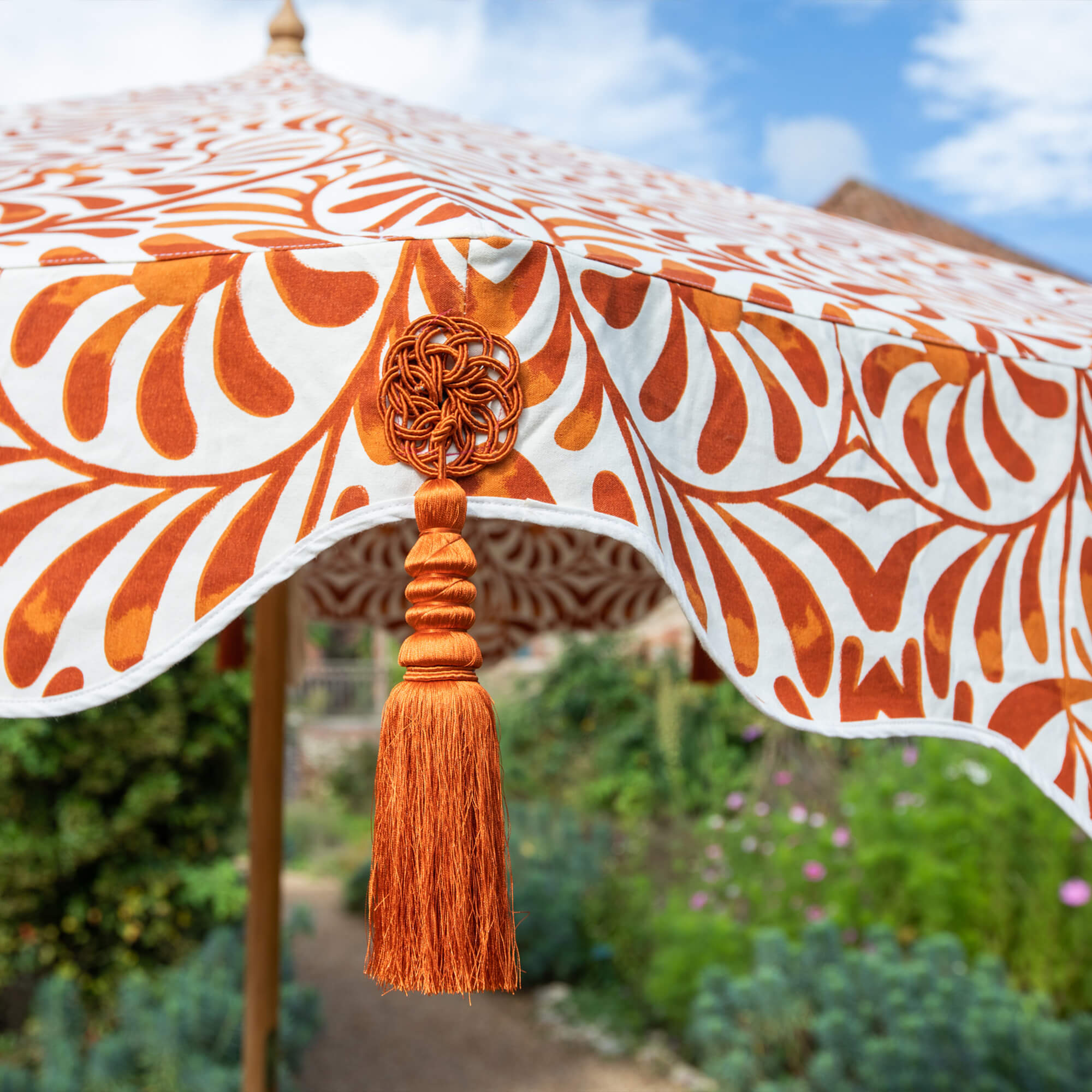 East London Parasol Company Ltd - Lexham Terracotta Octagonal Canopy (3 Metre)