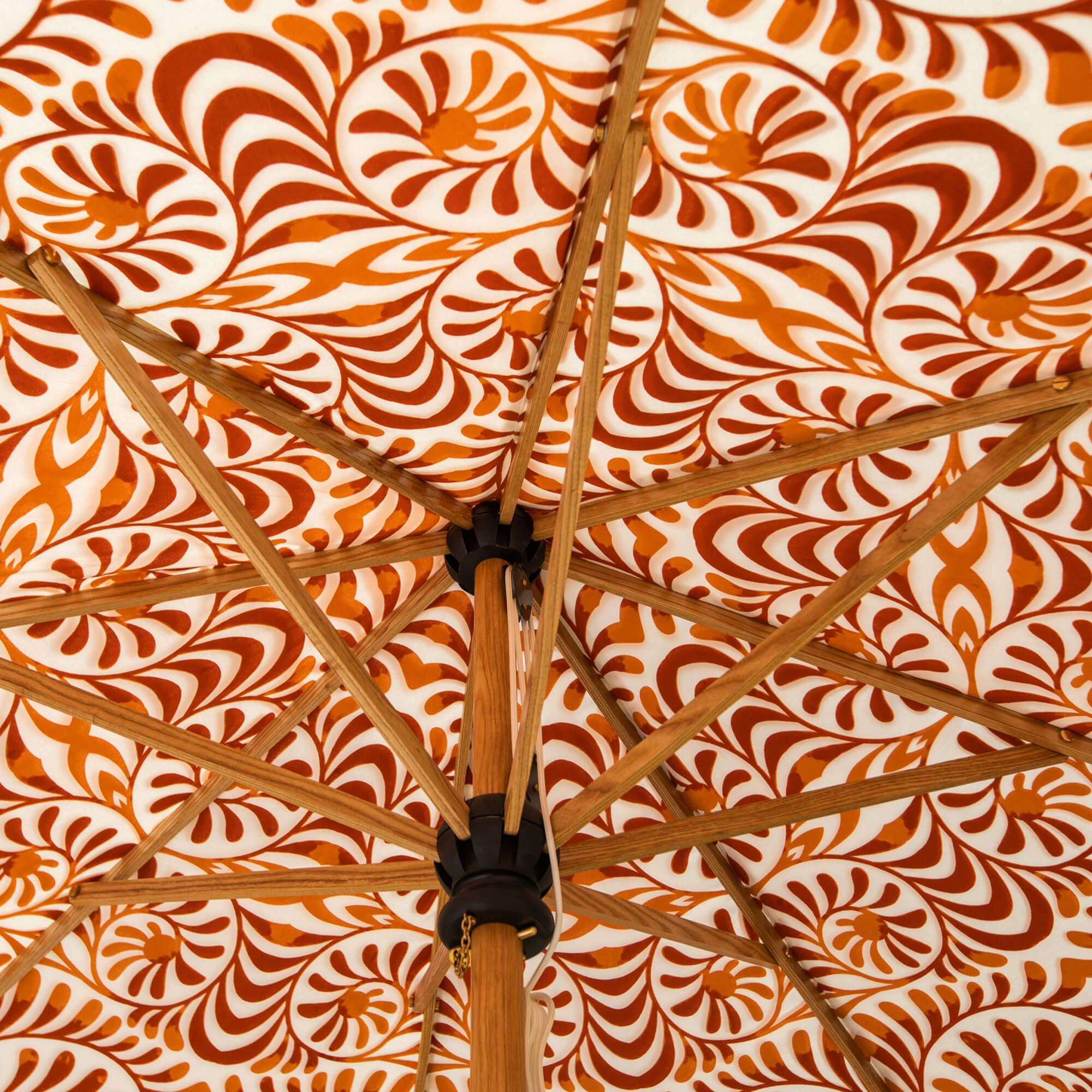 East London Parasol Company Ltd - Lexham Terracotta Octagonal Canopy (3 Metre)
