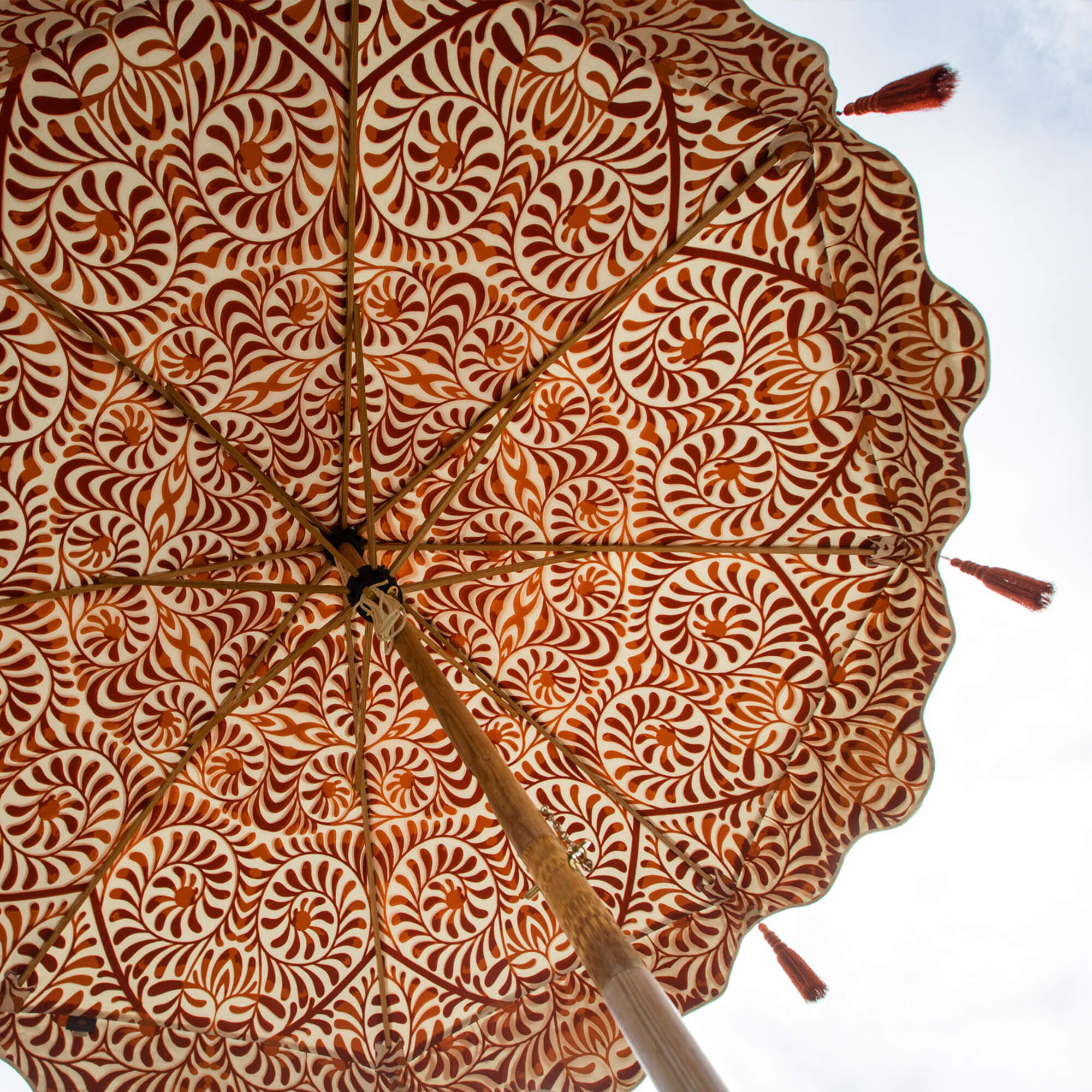 East London Parasol Company Ltd - Lexham Terracotta Octagonal Canopy (3 Metre)