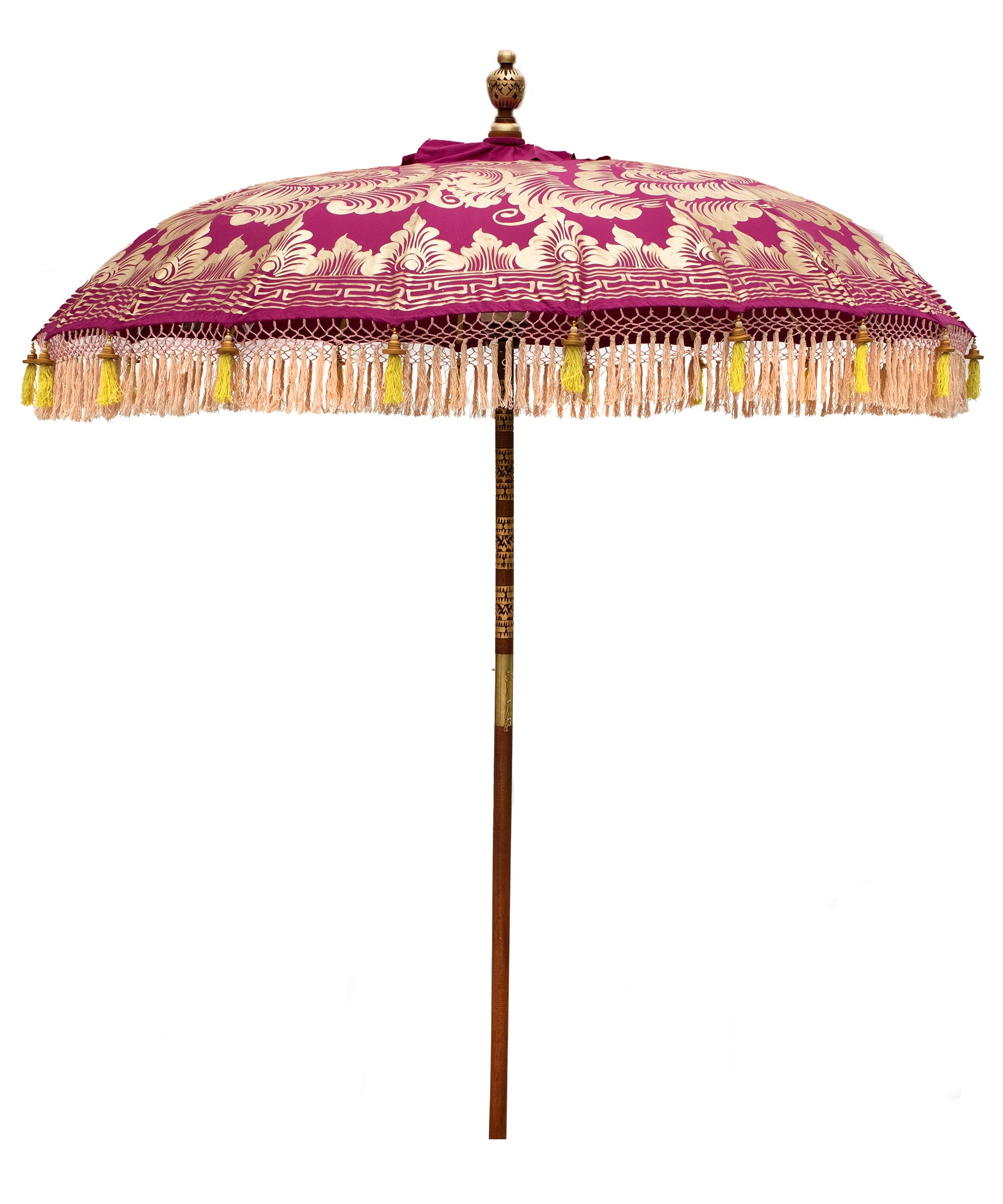 Margot Round Bamboo Parasol