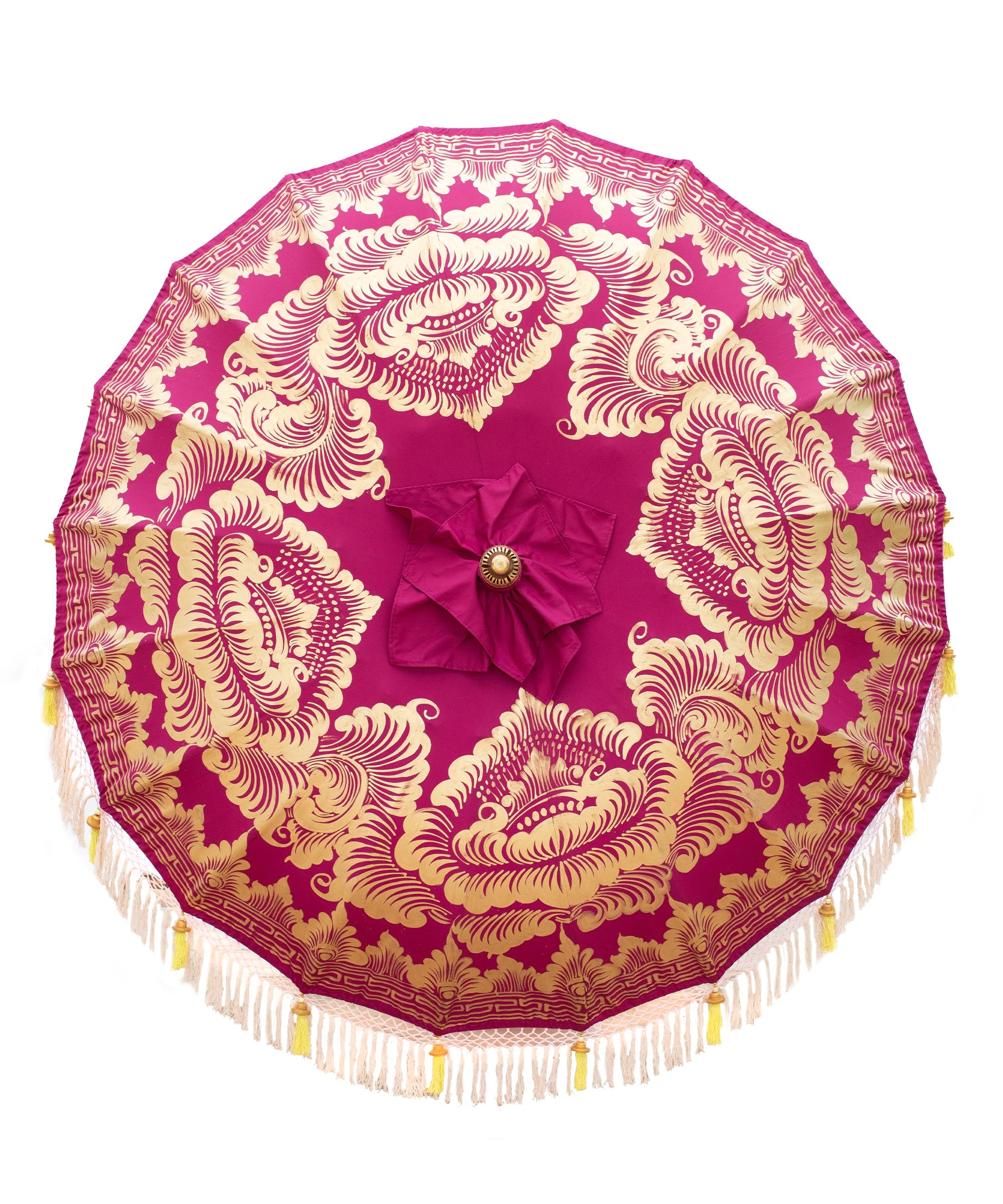 Margot Round Bamboo Parasol