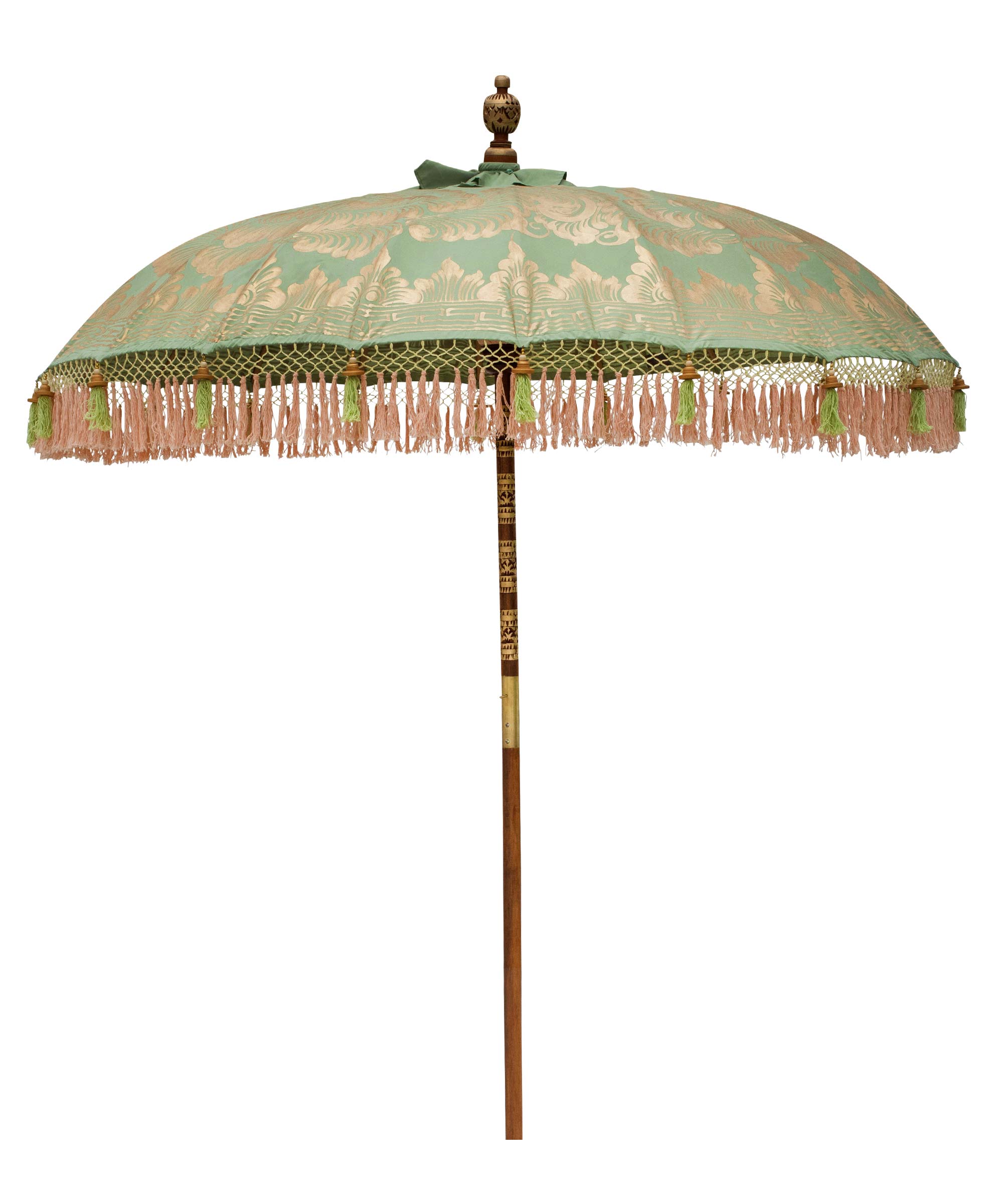 Noa Round Bamboo Parasol