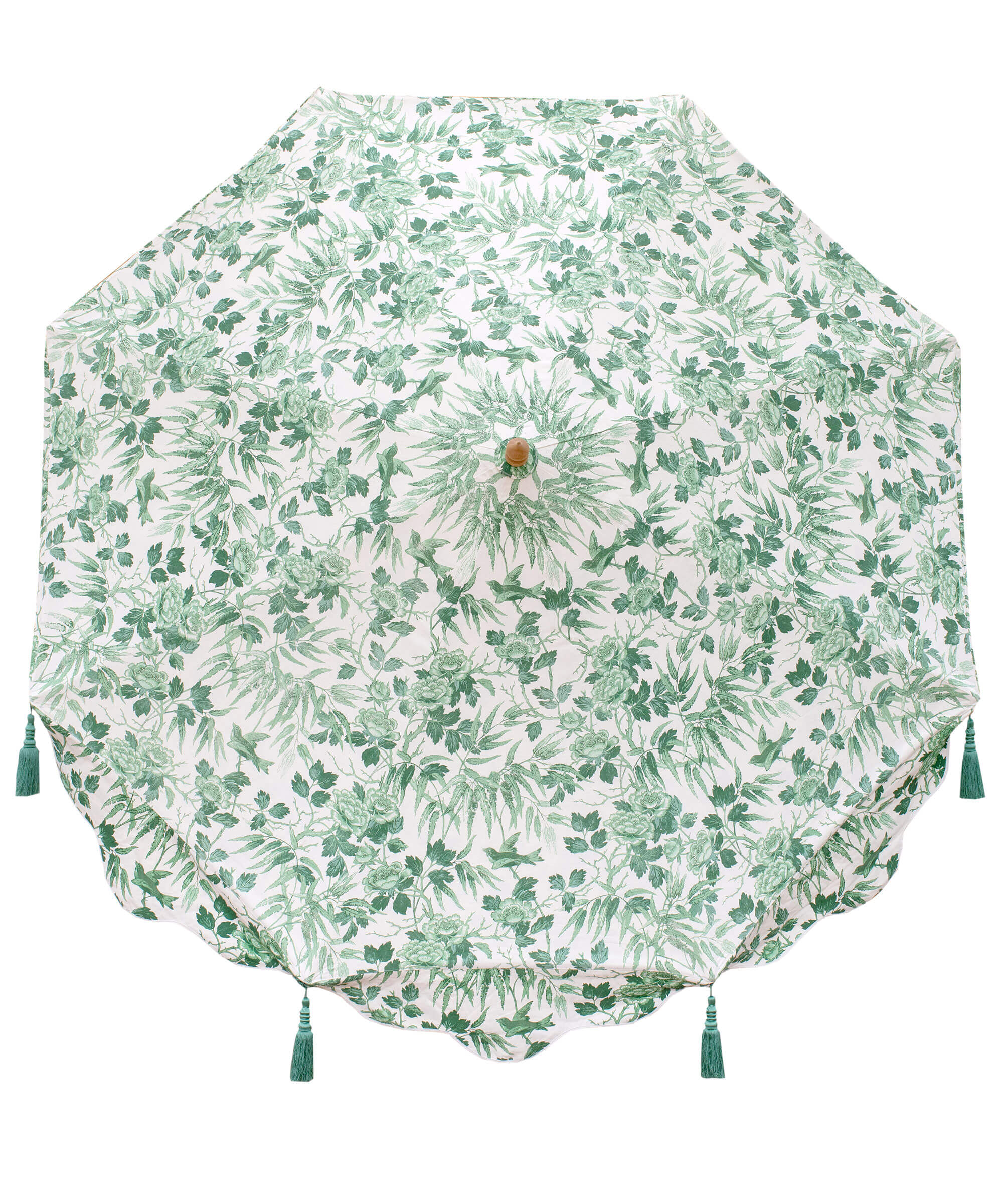 Peony Jade Octagonal Parasol - ELPC x Warner House