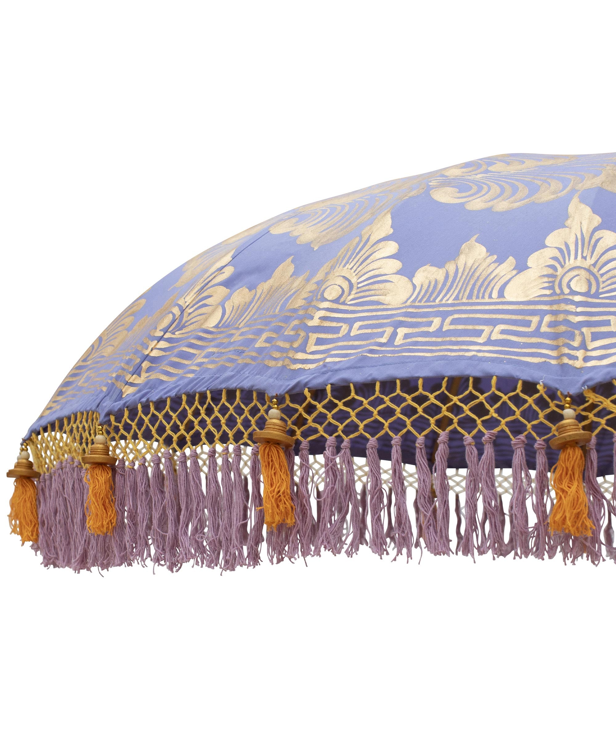 Sallie Round Bamboo Parasol