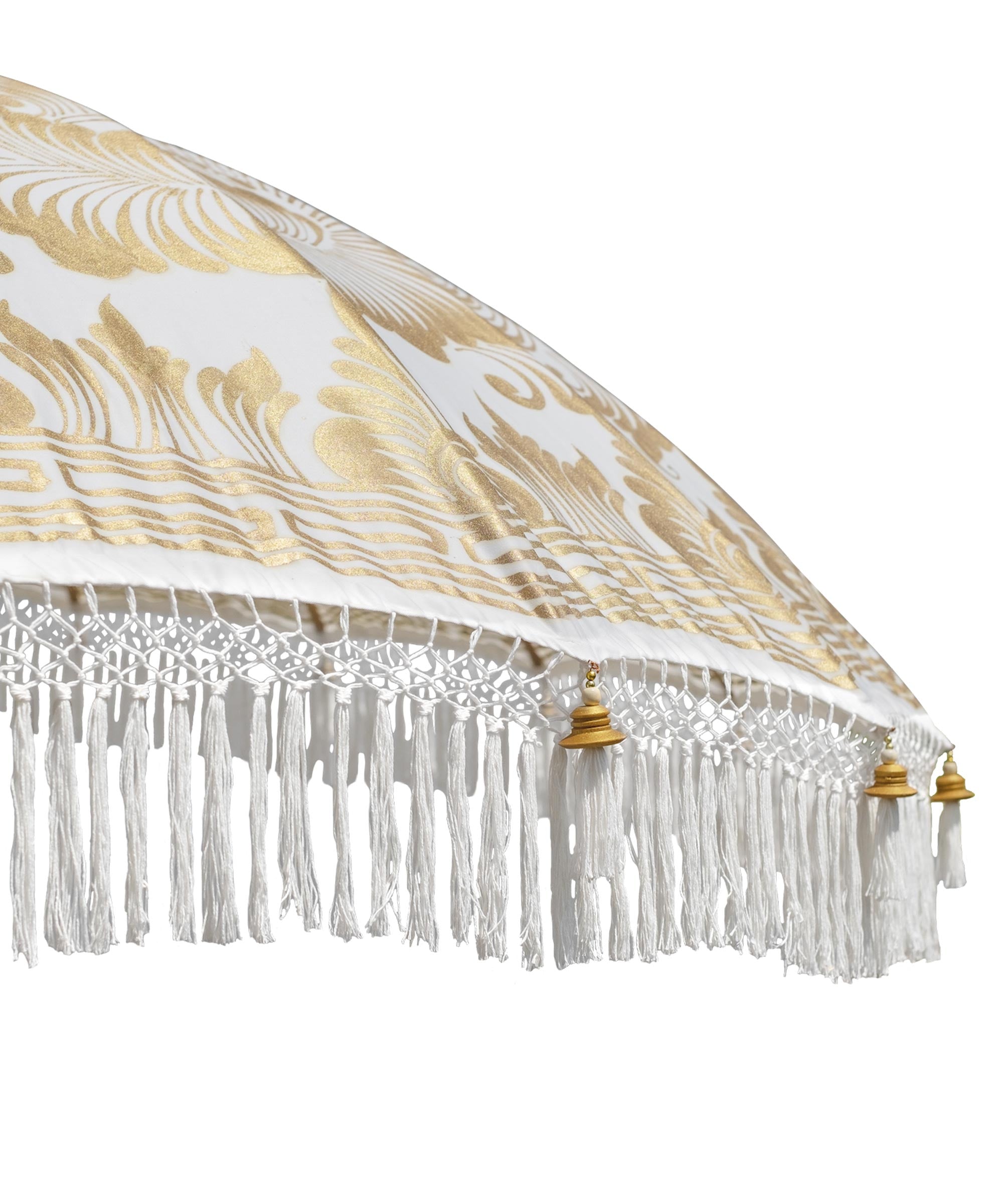 Simone Round Bamboo Parasol