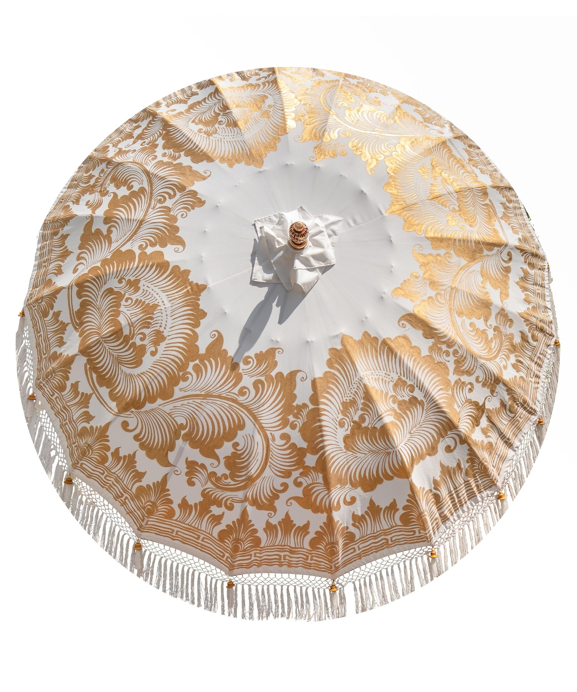 Simone Round Bamboo Parasol