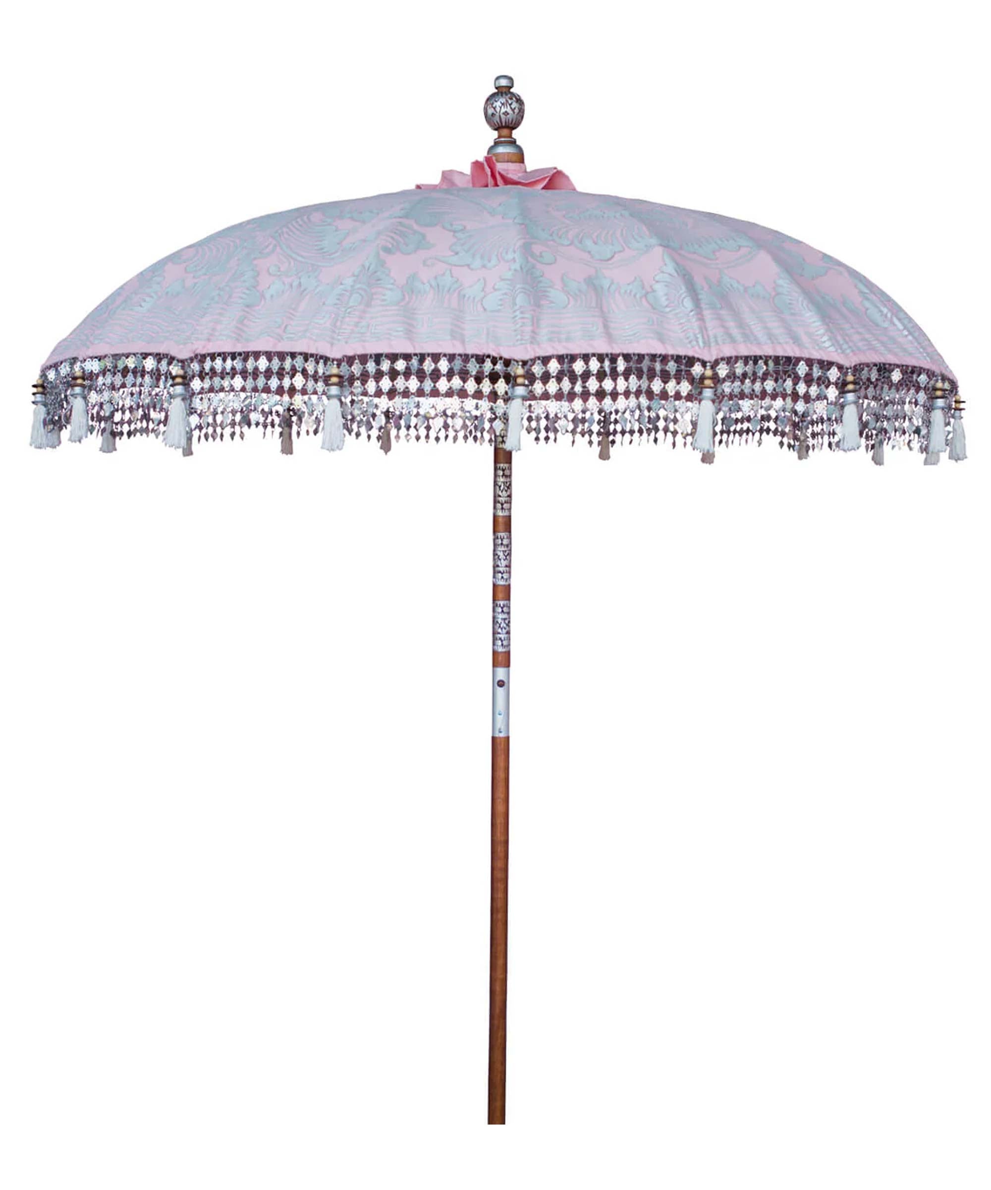 Stevie Round Bamboo Parasol