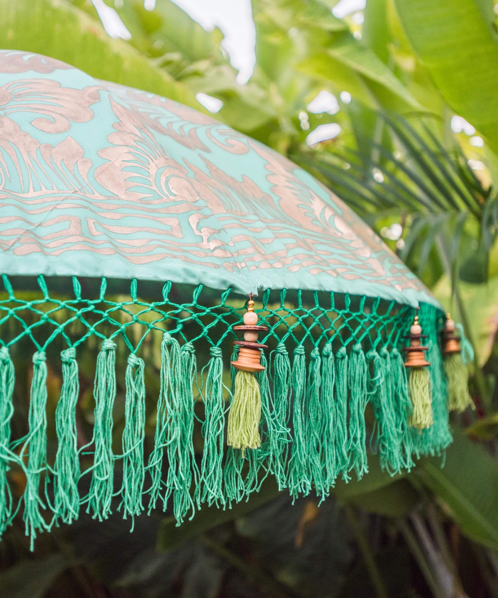 Tracy Round Bamboo Parasol