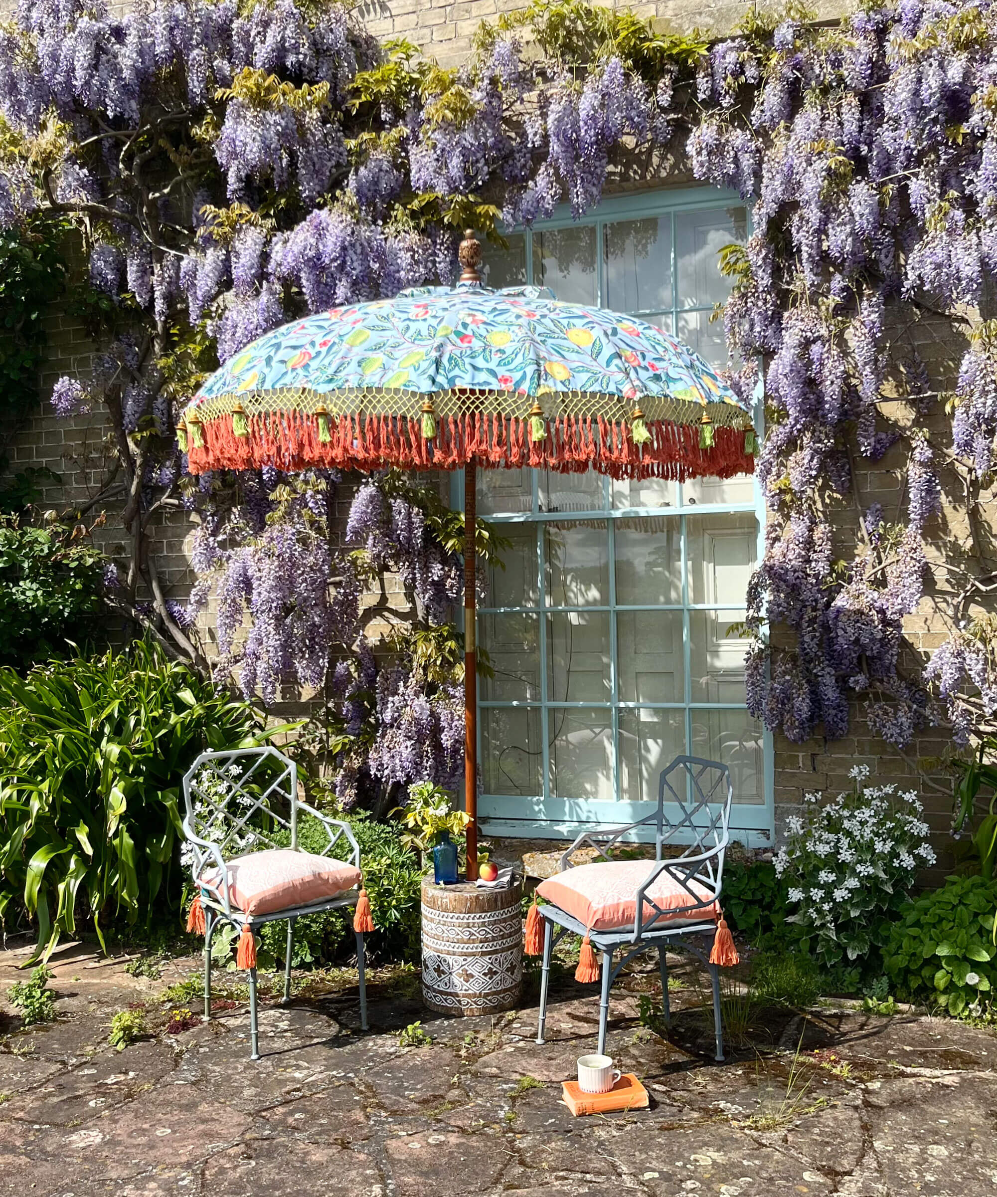 William Round Bamboo Parasol