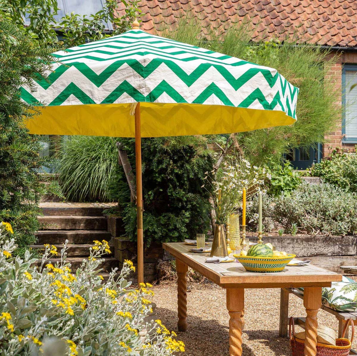 East London Parasol Company Ltd - Edmund Green Octagonal Canopy (3 Metre)- factory second- 12 left