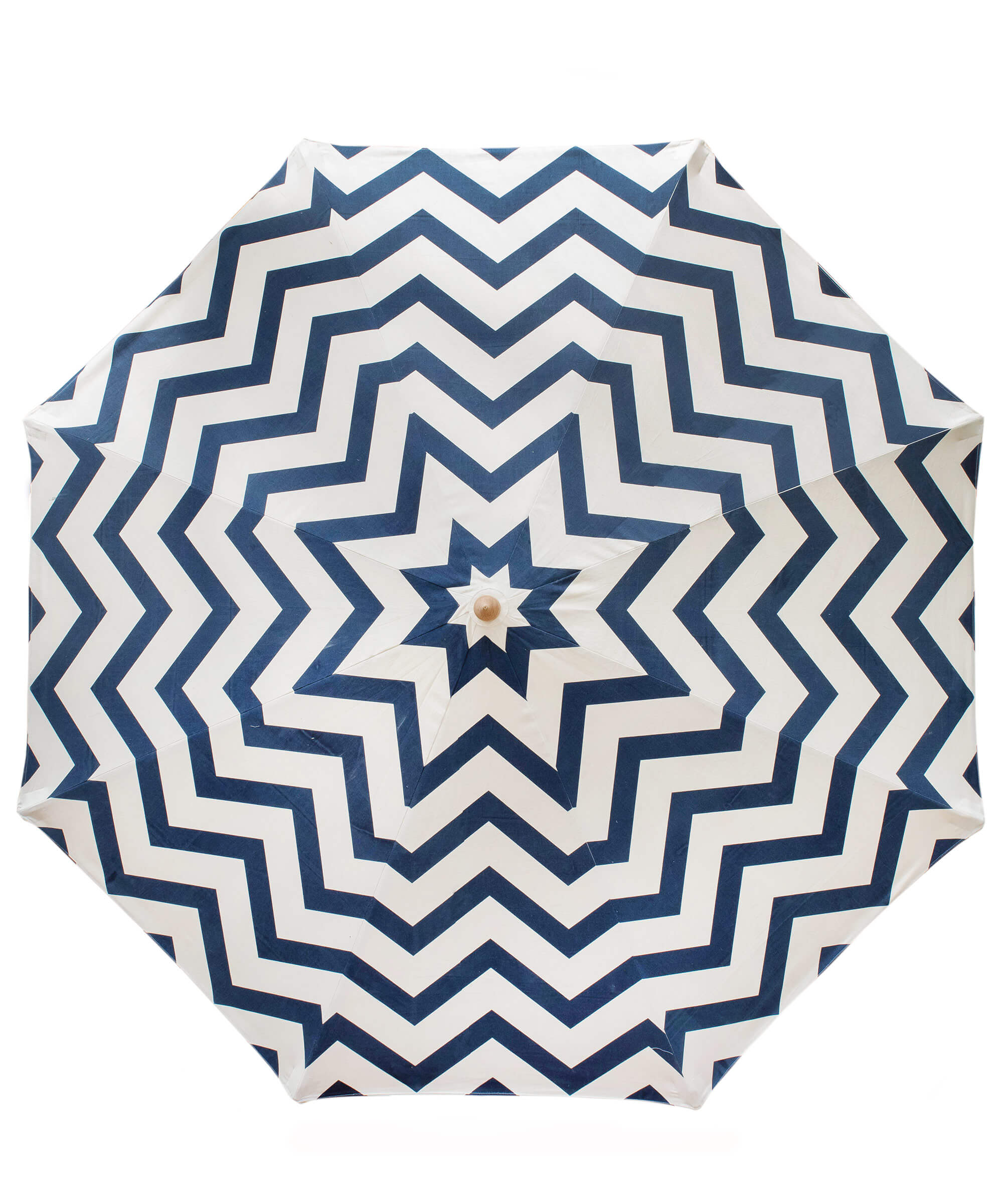 Edmund Indigo Octagonal Parasol