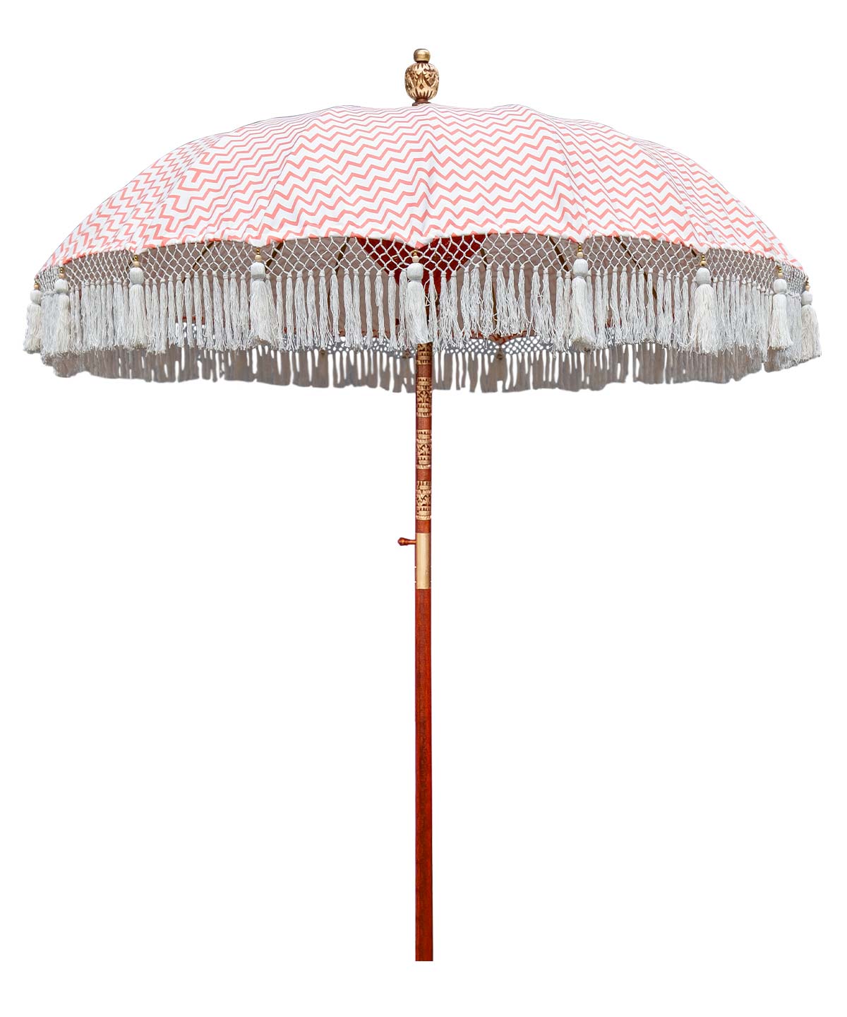 East London Parasol Company Ltd - Kate Round Bamboo Parasol (Only 1 left)