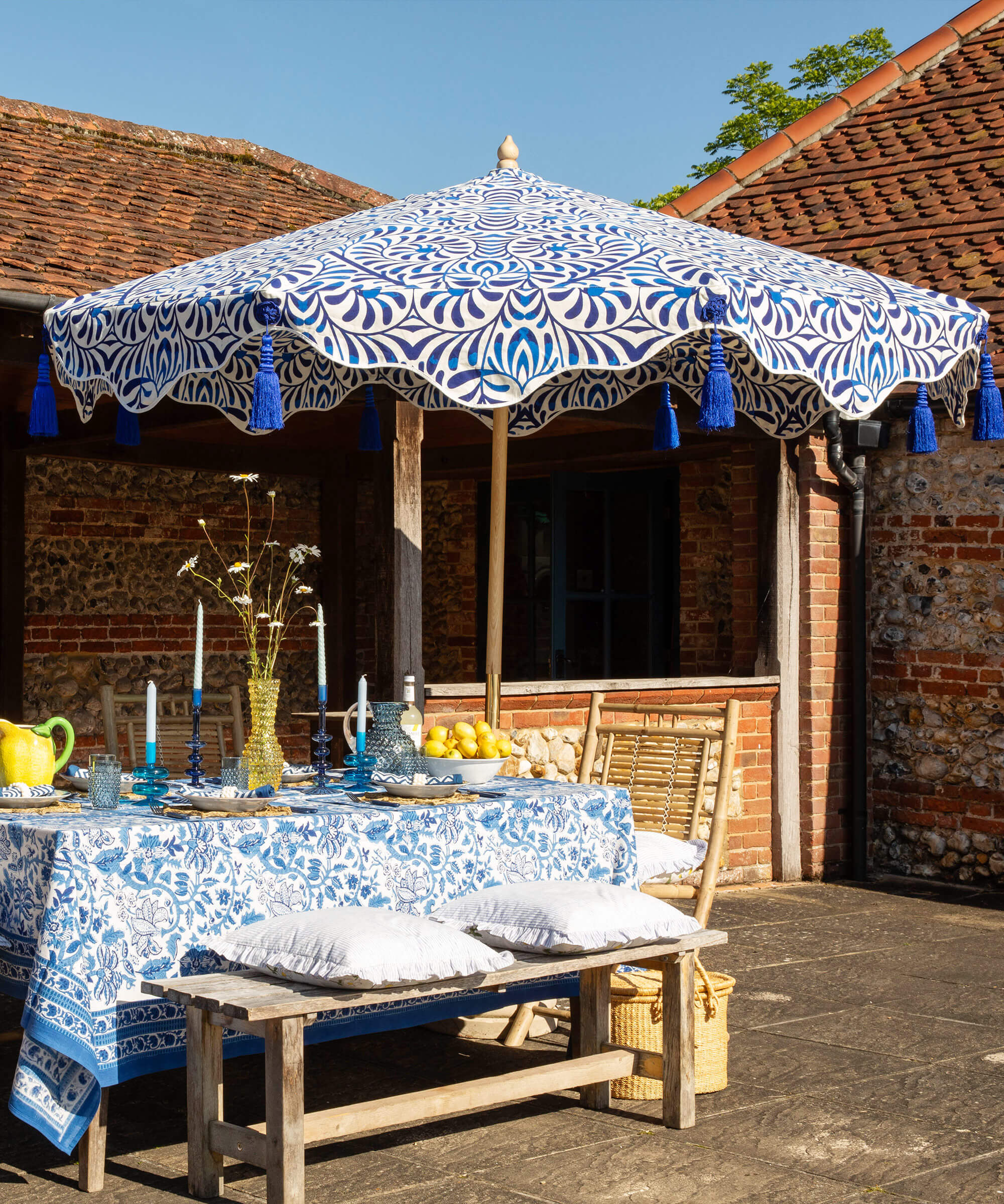 Lexham Lapis Octagonal Parasol