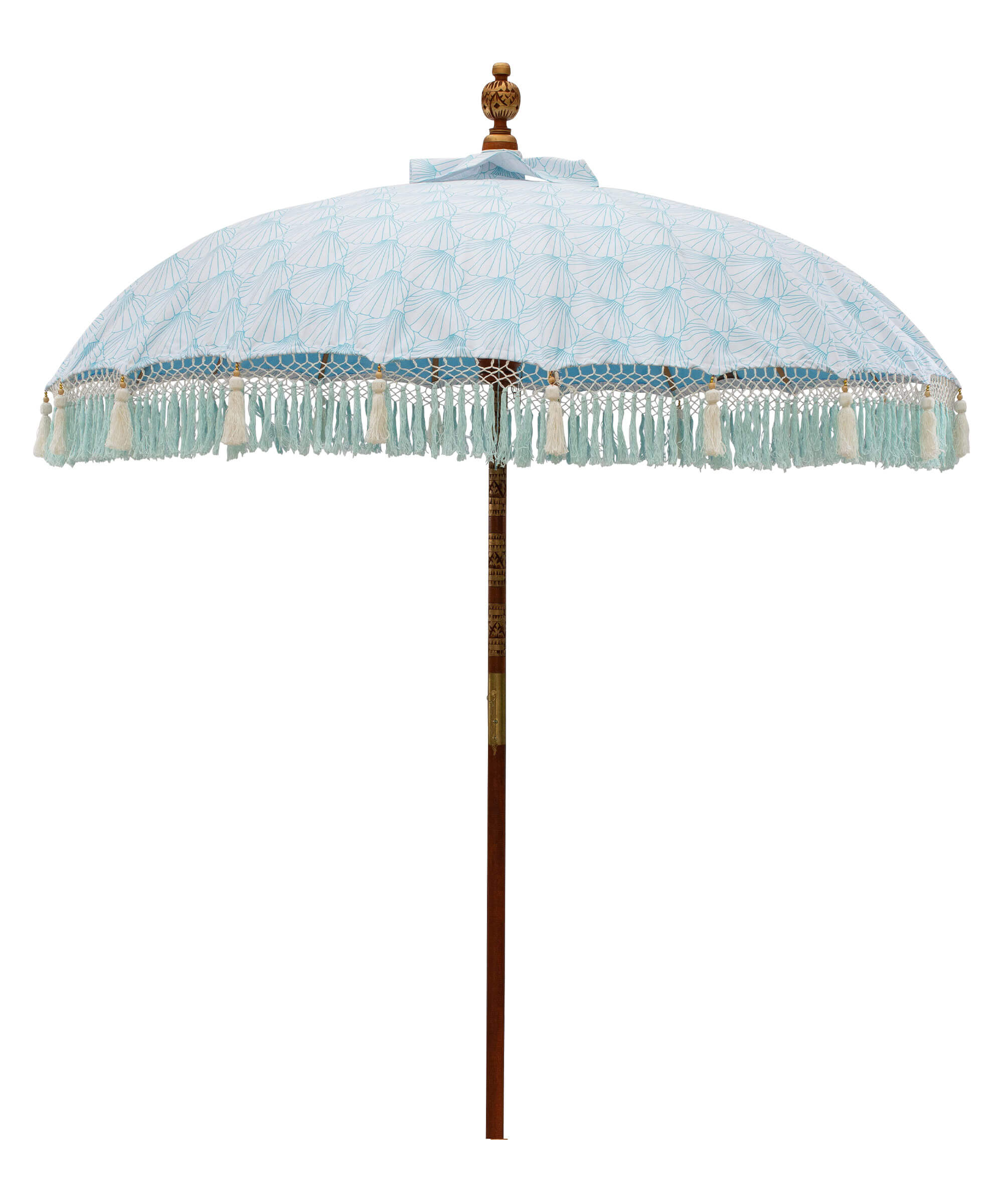 Margaret Round Bamboo Parasol