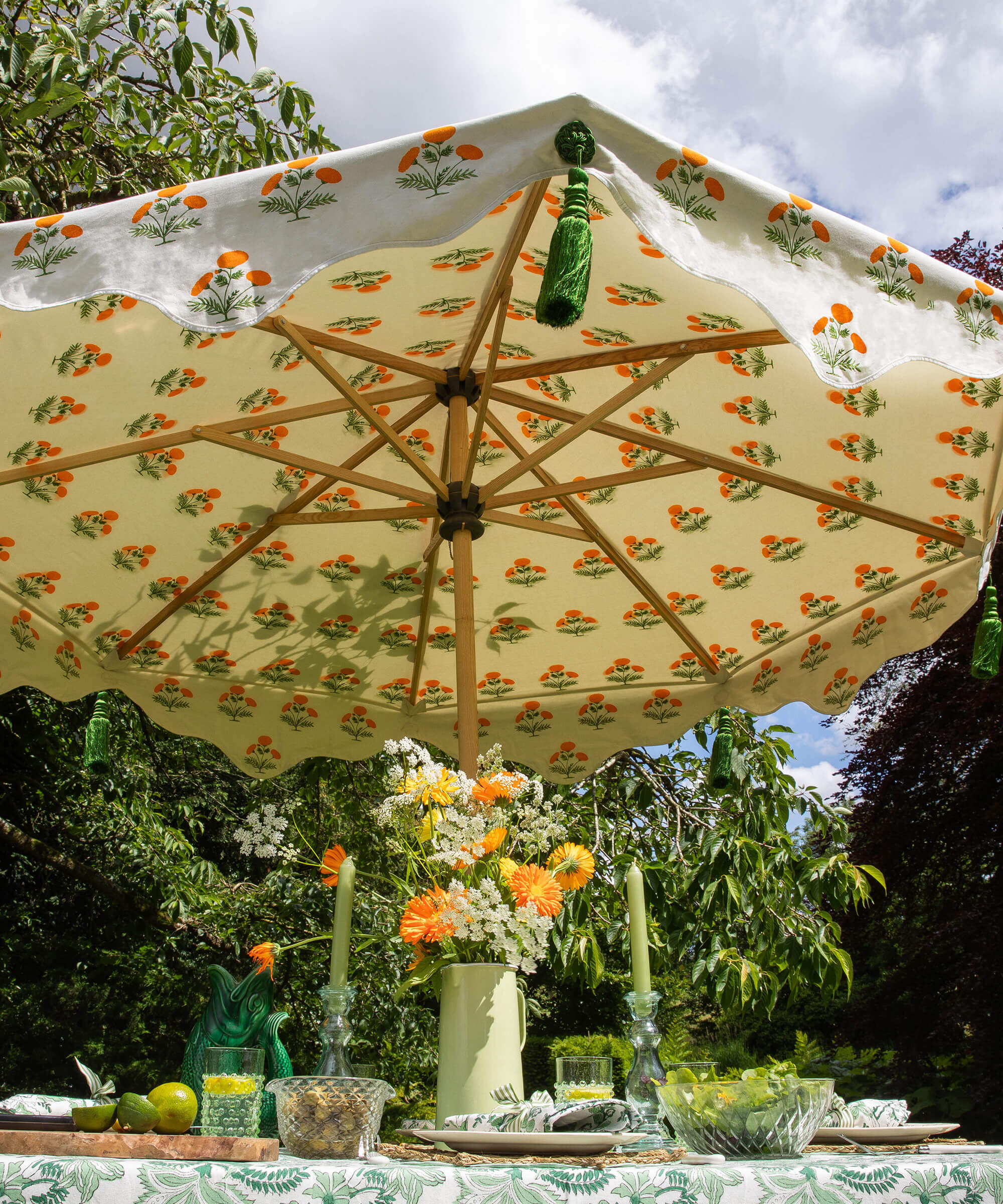 East London Parasol Company Ltd - Marigold 1 Octagonal Parasol