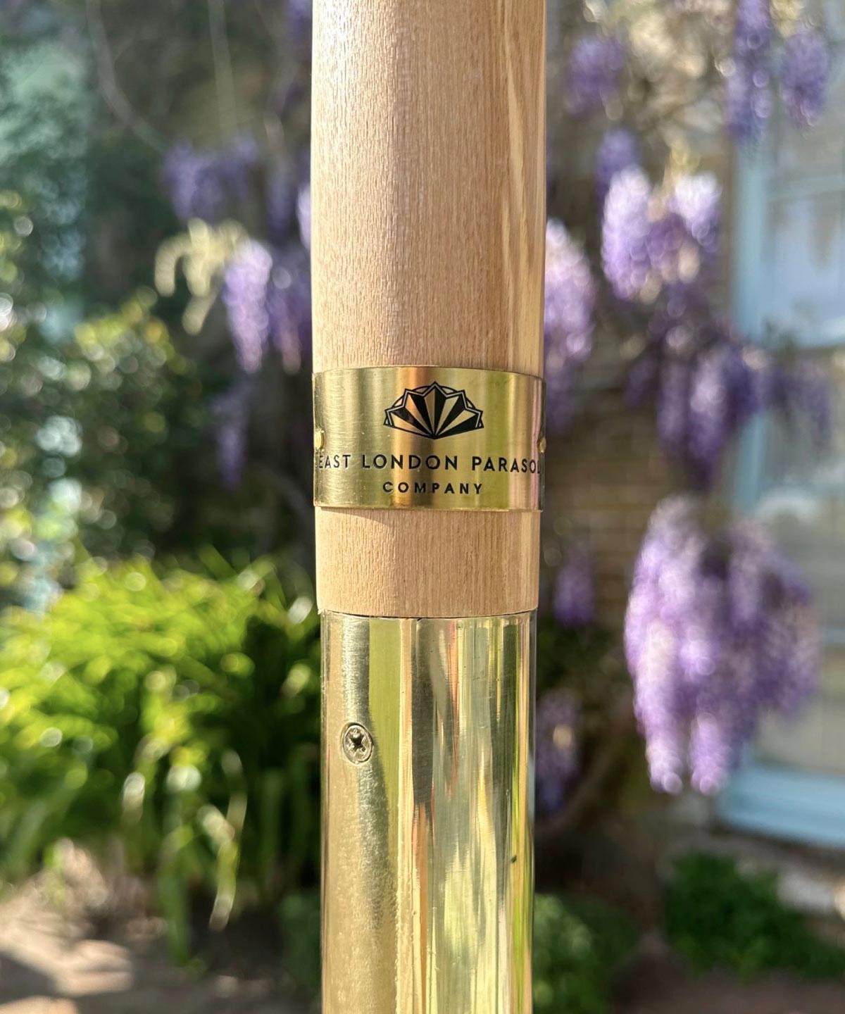 East London Parasol Company Ltd - Green Holly Octagonal Parasol