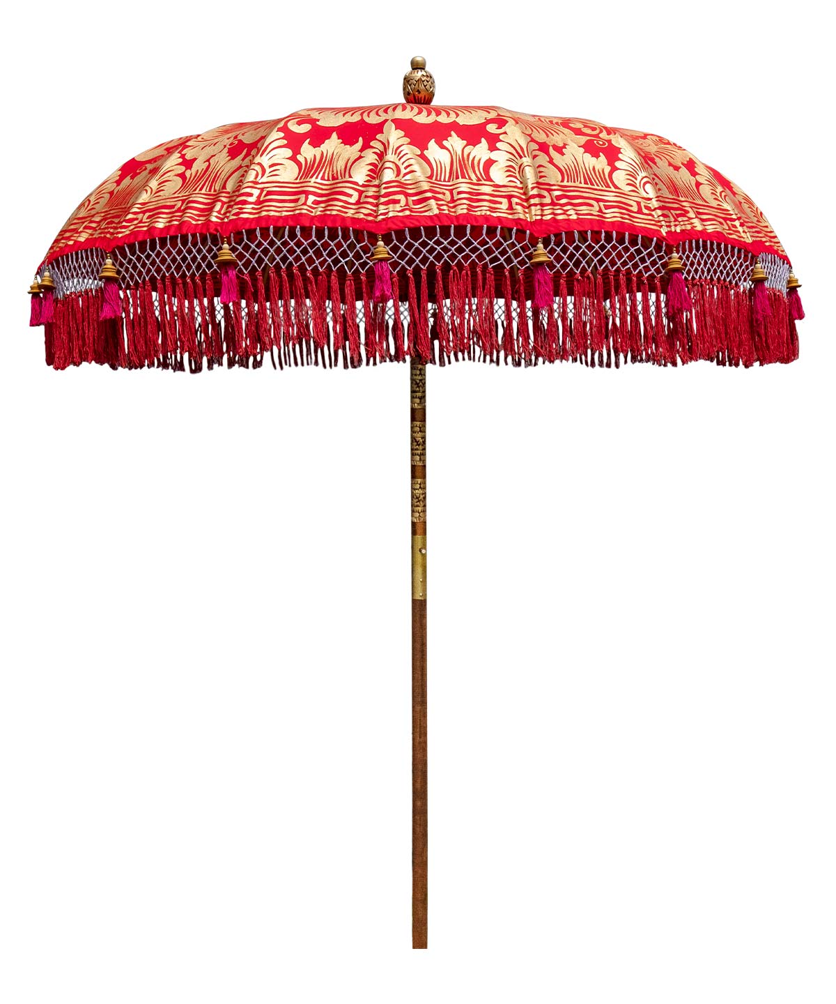 East London Parasol Company Ltd - Olivia Round Bamboo Parasol (Only 1 left)
