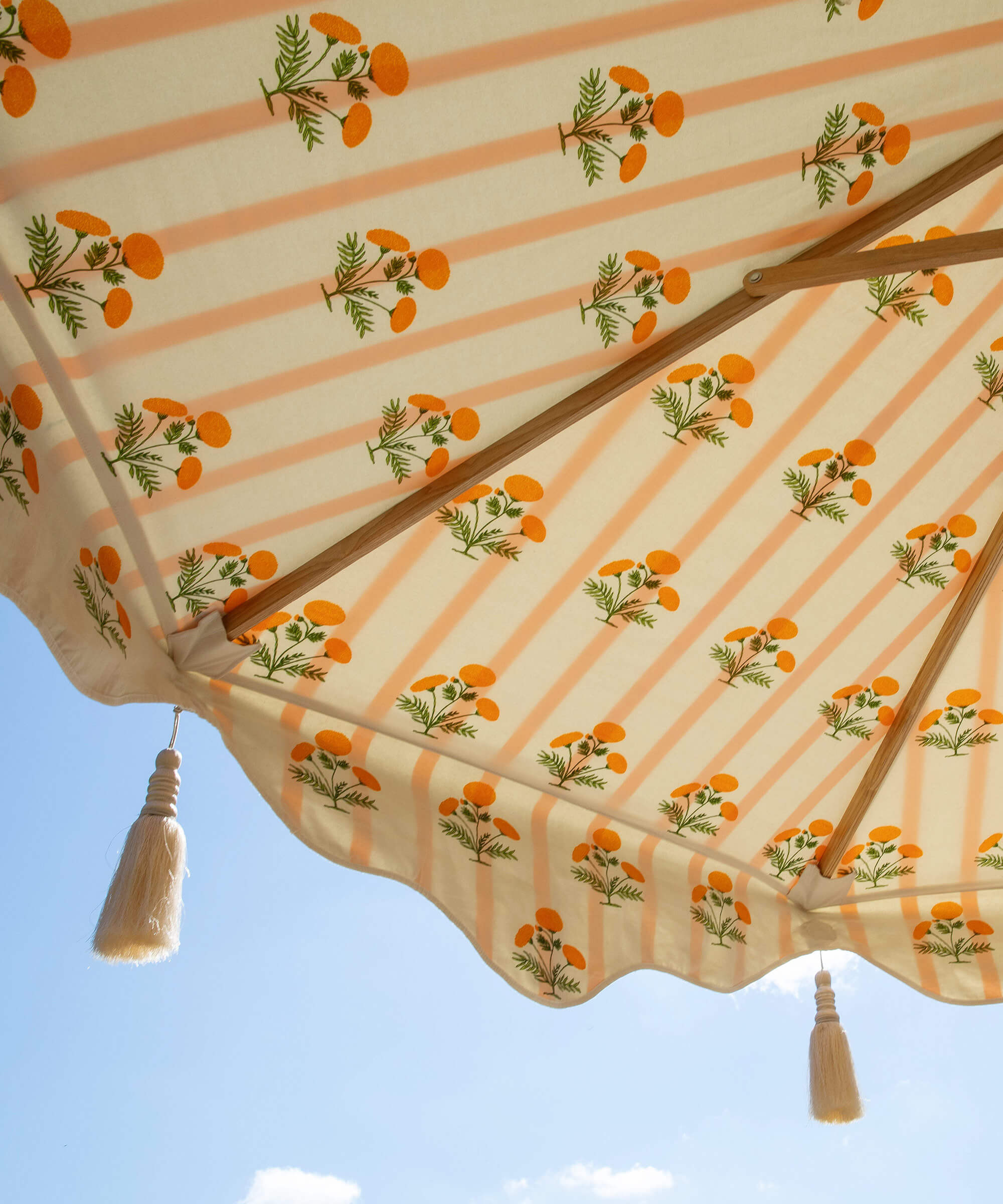 Saffron Octagonal Parasol