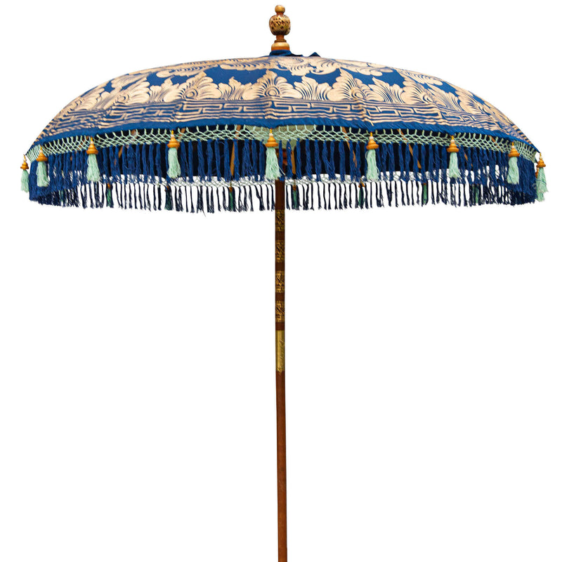 Cosima Round Bamboo Parasol - DELIVERY BY END MARCH
